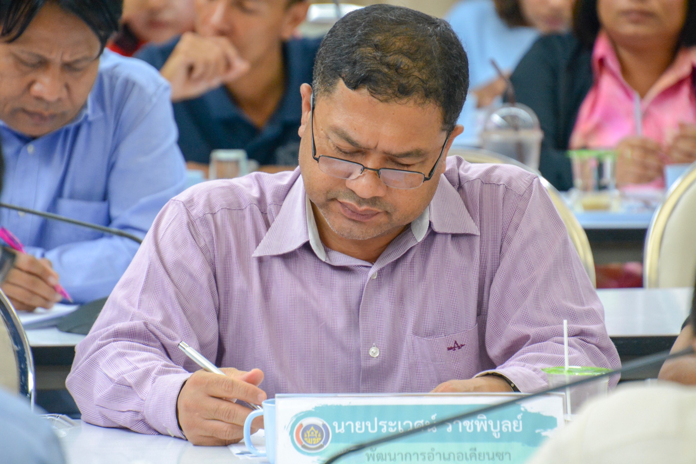 การประชุมประจำเดือน บุคลากร เจ้าหน้าทีพัฒนาชุมชนจังหวัดสุราษฎร์ธานี