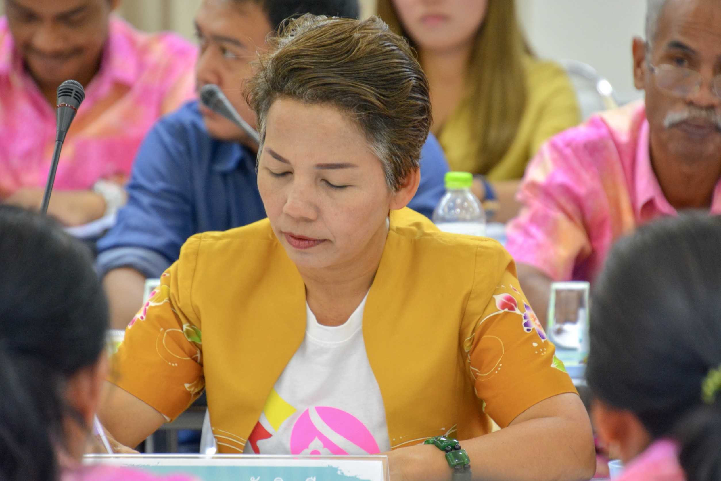 การประชุมประจำเดือน บุคลากร เจ้าหน้าทีพัฒนาชุมชนจังหวัดสุราษฎร์ธานี