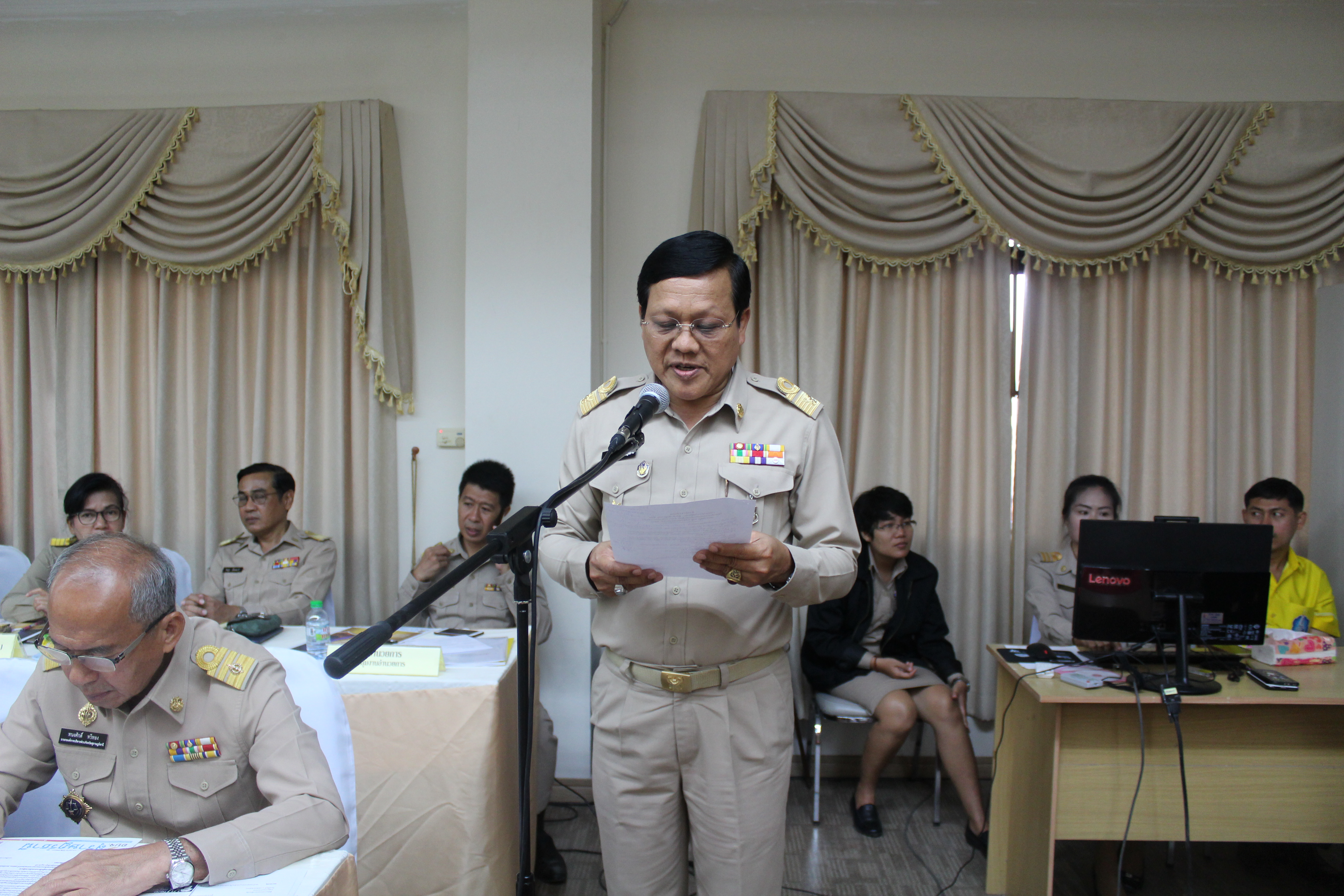 มอบรางวัลผู้จัดเก็บ ,ผู้บันทึกข้อมูล จปฐ.ดีเด่น และองค์กรปกครองส่วนท้องถิ่นดีเด่น ปี 2561