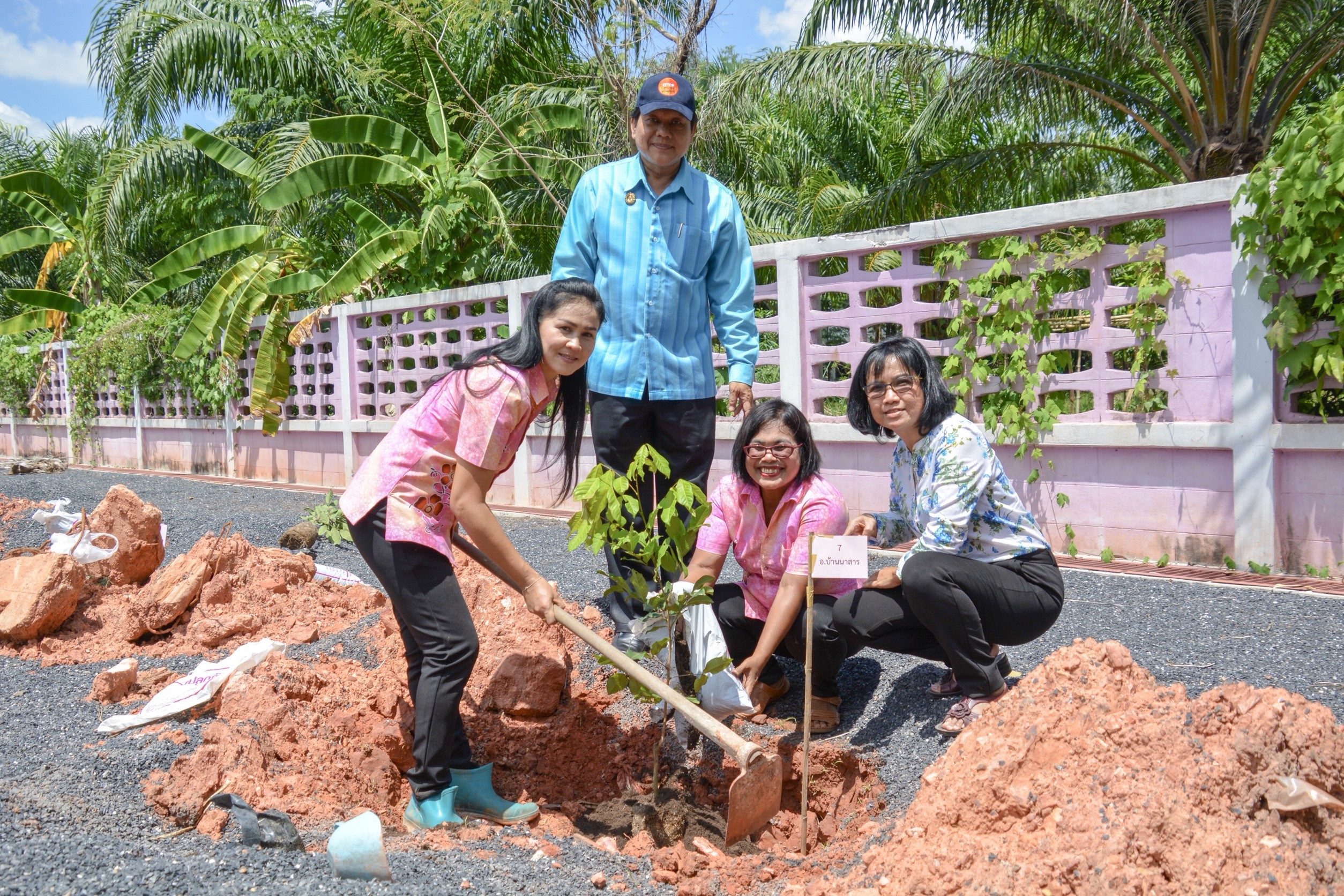 โครงการ พช.ร่วมใจปลูกต้นไม้ให้งอกงาม