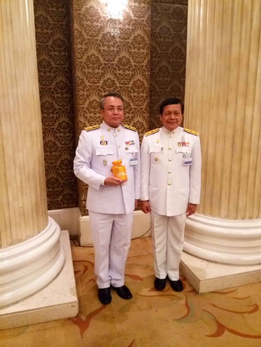 พิธีรับประทานเงินขวัญถุงพระราชทานกองทุนแม่ของแผ่นดิน ประจำปี 2561