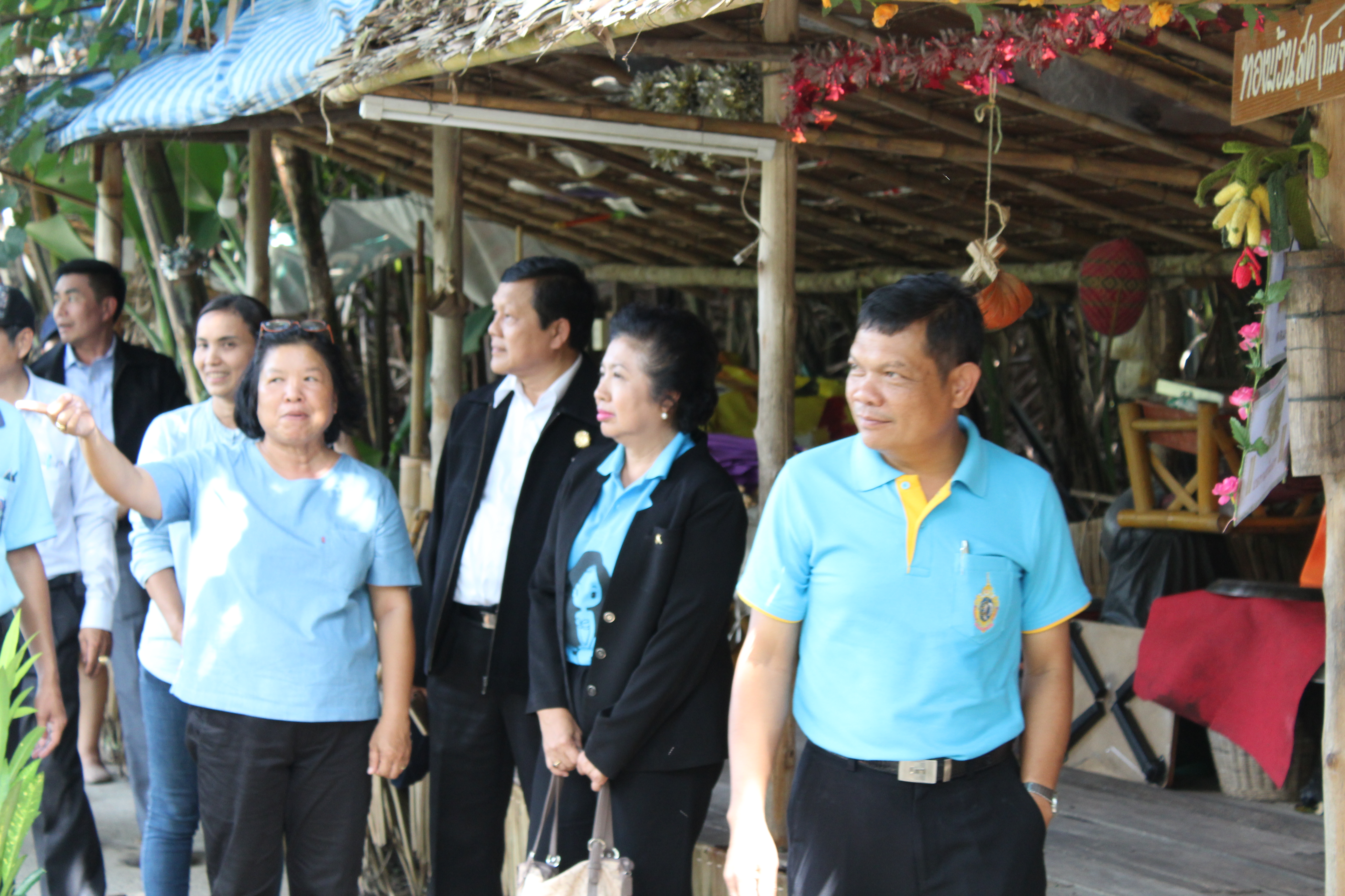 ผู้ตรวจกระทรวงมหาดไทยเยี่ยมชุมชนท่องเที่ยว OTOP นวัตวิถีตำบลบางใบไม้