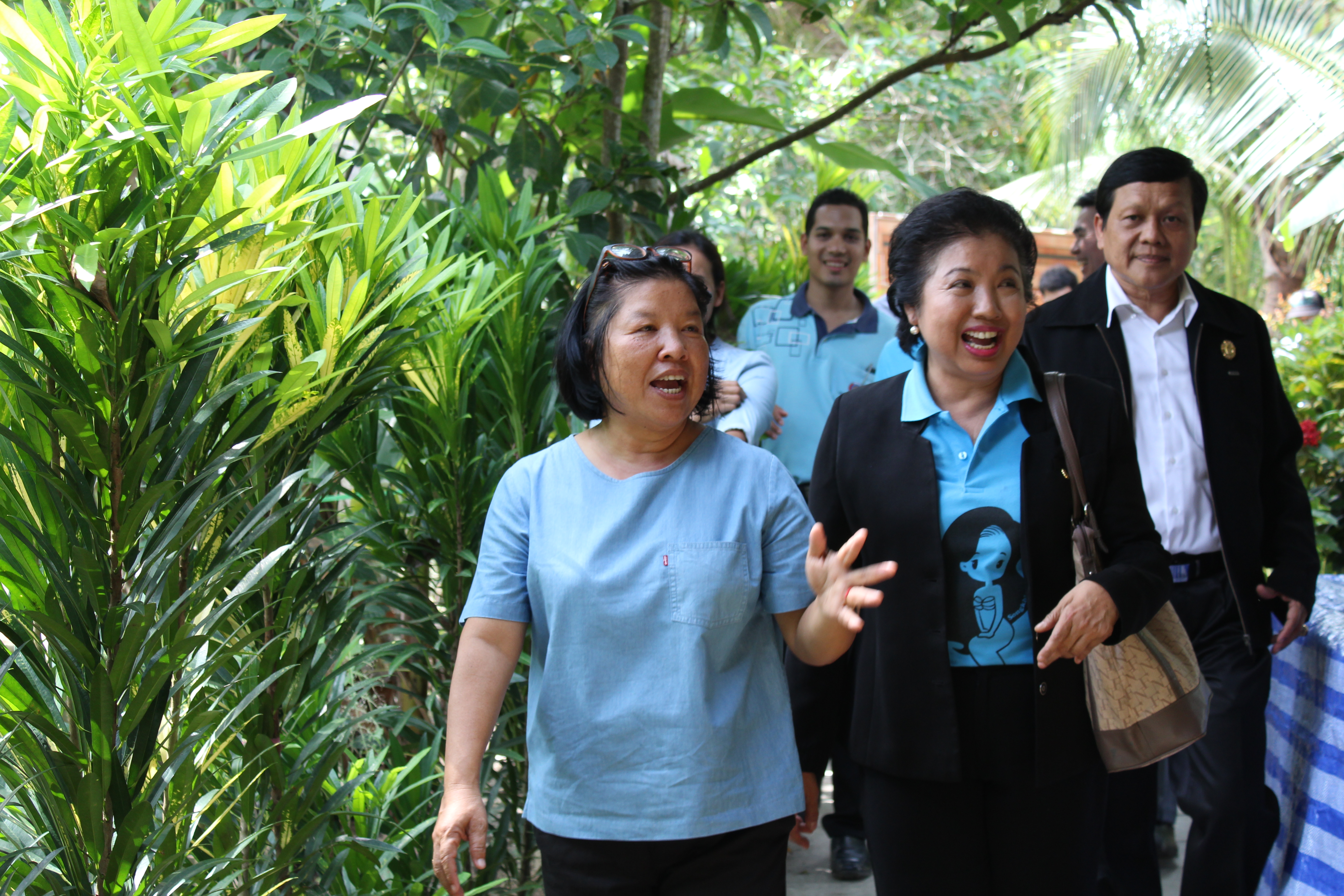 ผู้ตรวจกระทรวงมหาดไทยเยี่ยมชุมชนท่องเที่ยว OTOP นวัตวิถีตำบลบางใบไม้