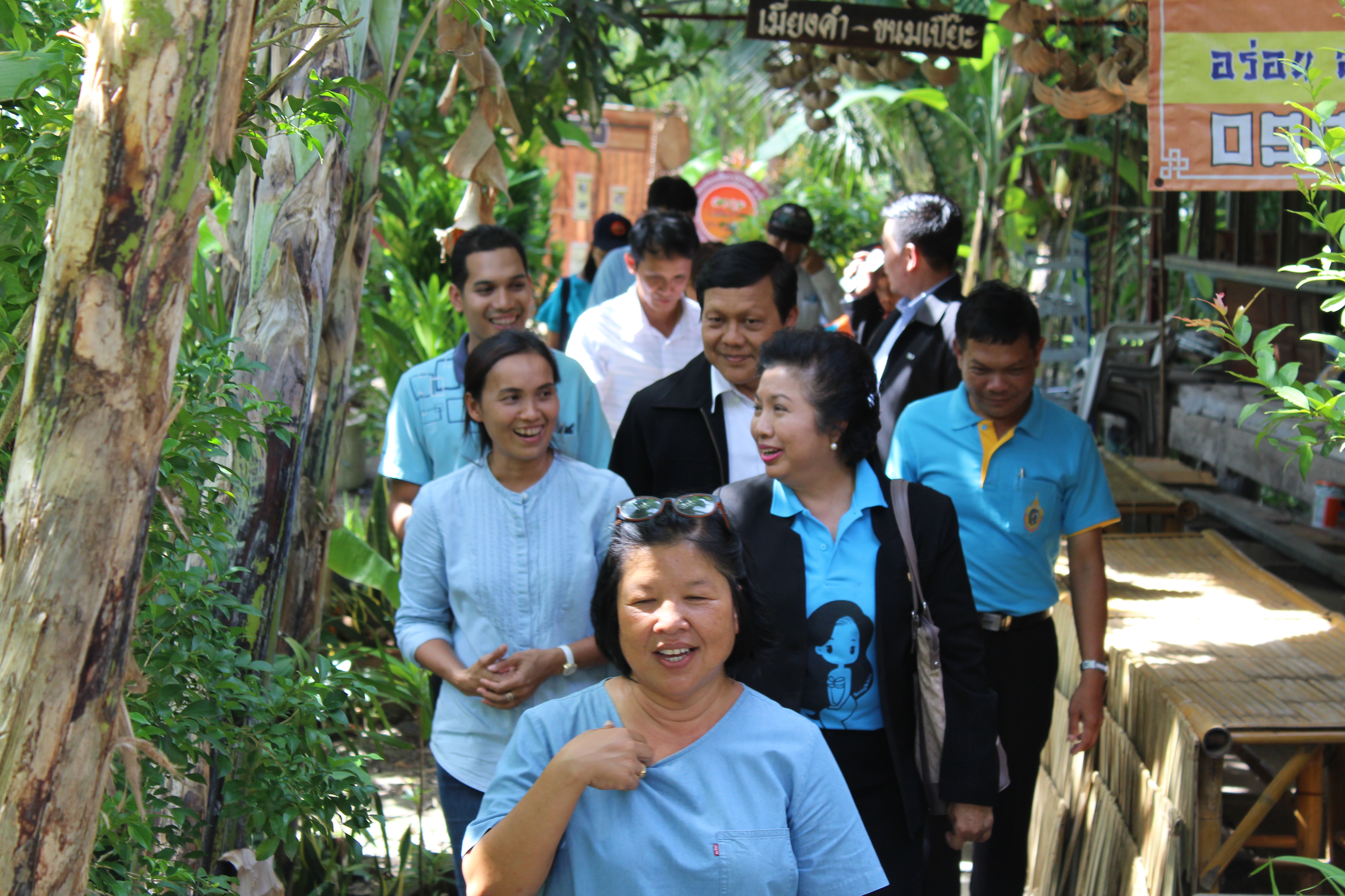 ผู้ตรวจกระทรวงมหาดไทยเยี่ยมชุมชนท่องเที่ยว OTOP นวัตวิถีตำบลบางใบไม้