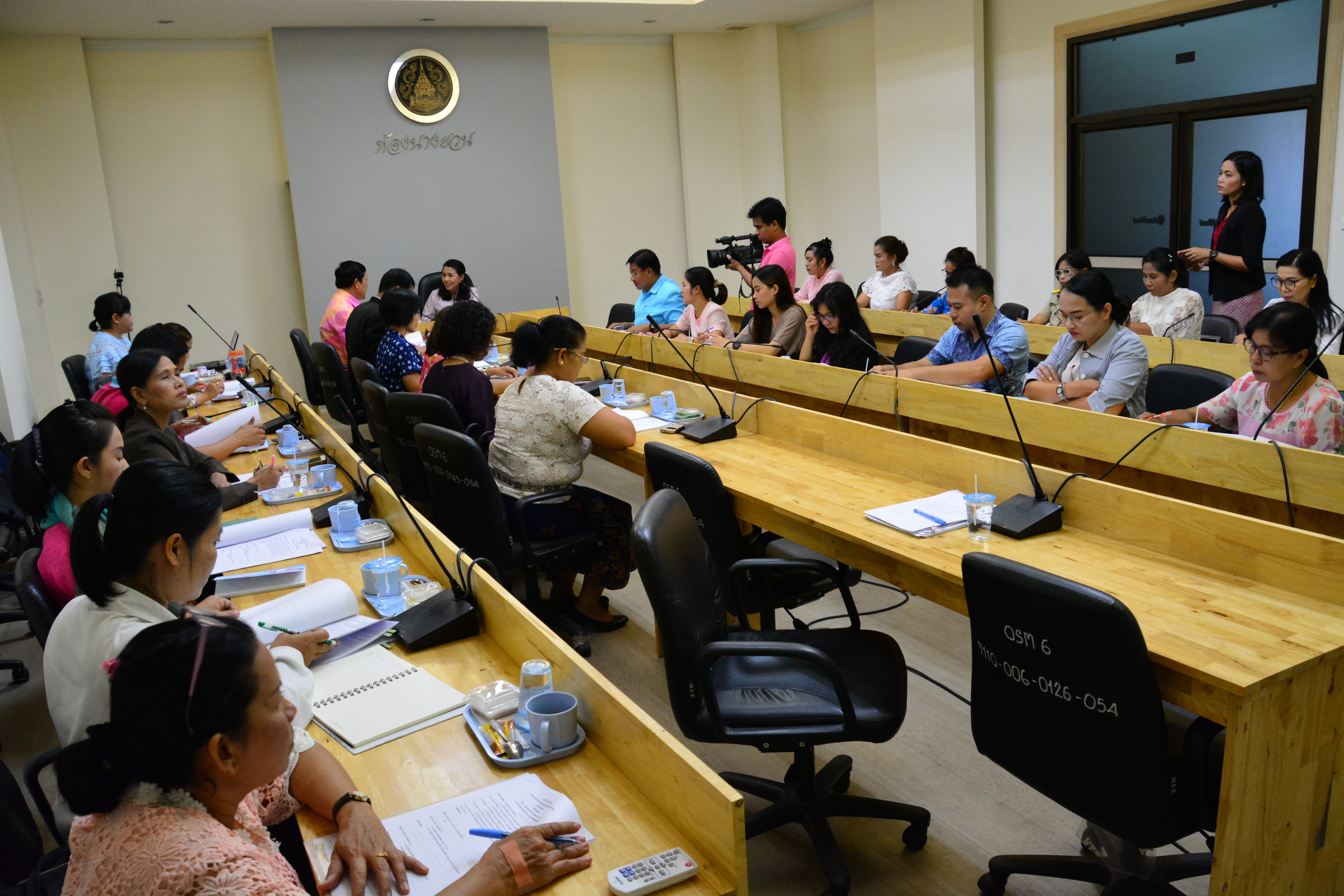 การประชุมคณะทำงานบริหารการจัดเก็บข้อมูล (จปฐ.) และข้อมูล กชช. 2ค จังหวัดสุราษฎร์ธานี