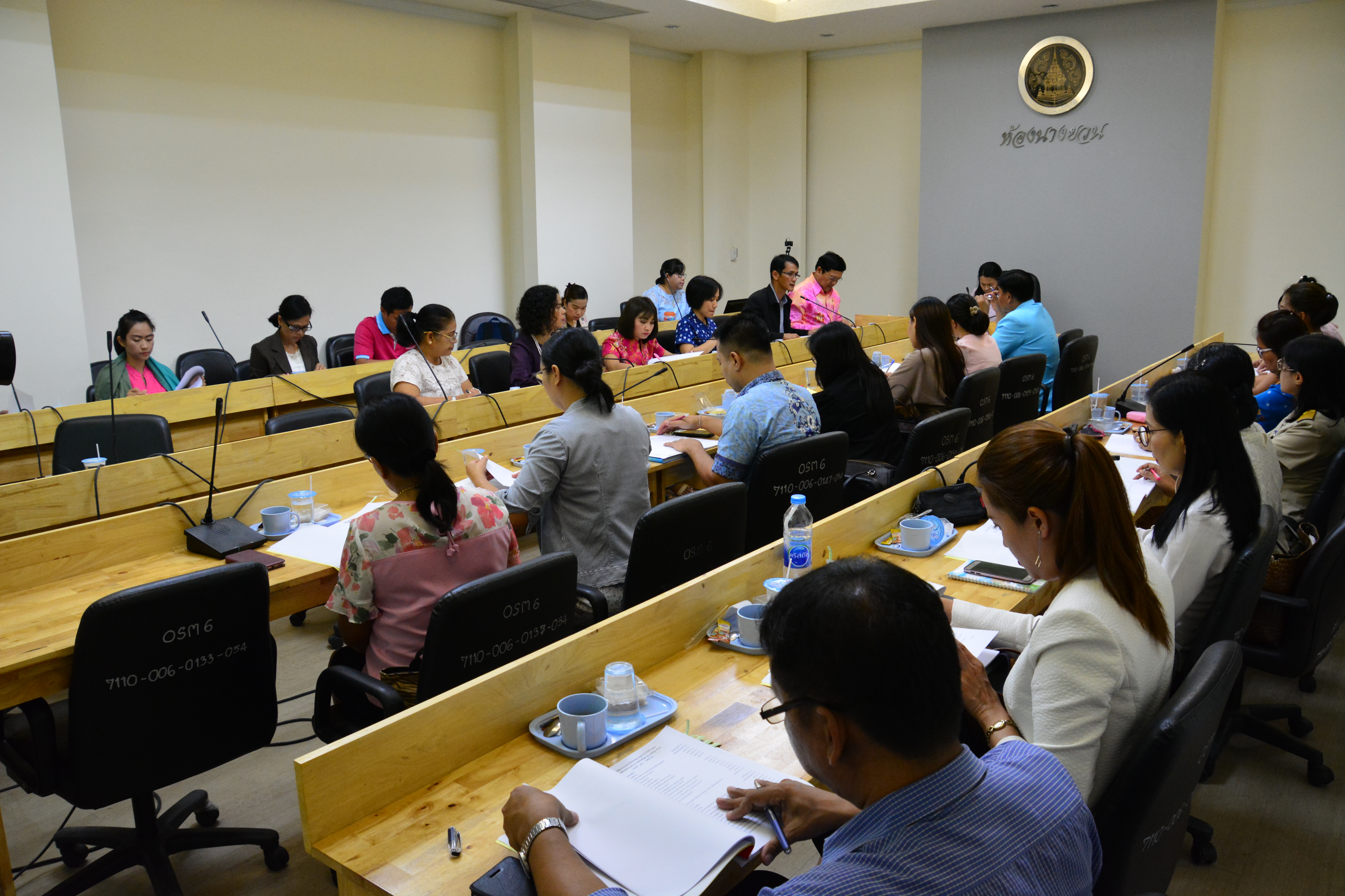 การประชุมคณะทำงานบริหารการจัดเก็บข้อมูล (จปฐ.) และข้อมูล กชช. 2ค จังหวัดสุราษฎร์ธานี