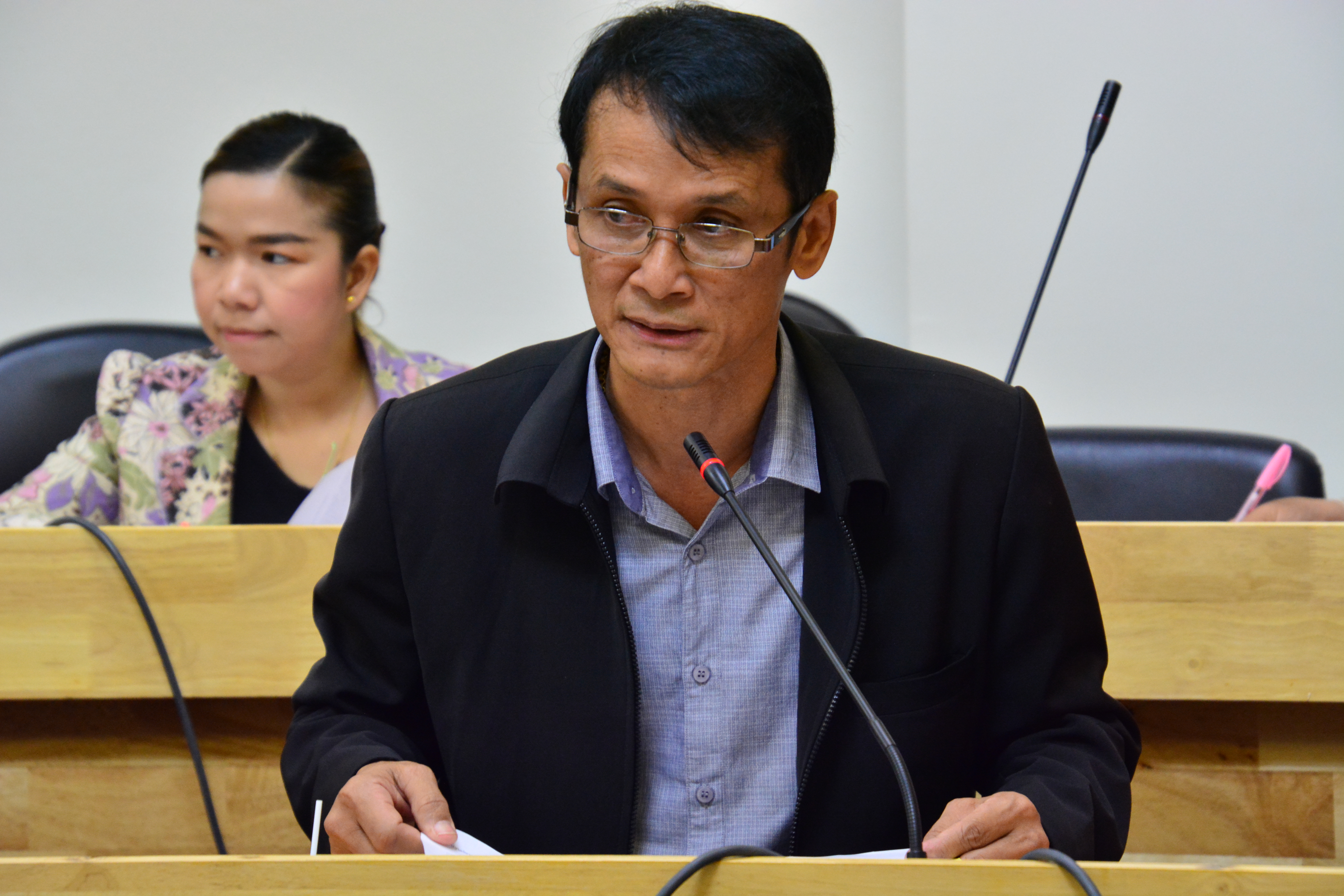 การประชุมคณะทำงานบริหารการจัดเก็บข้อมูล (จปฐ.) และข้อมูล กชช. 2ค จังหวัดสุราษฎร์ธานี