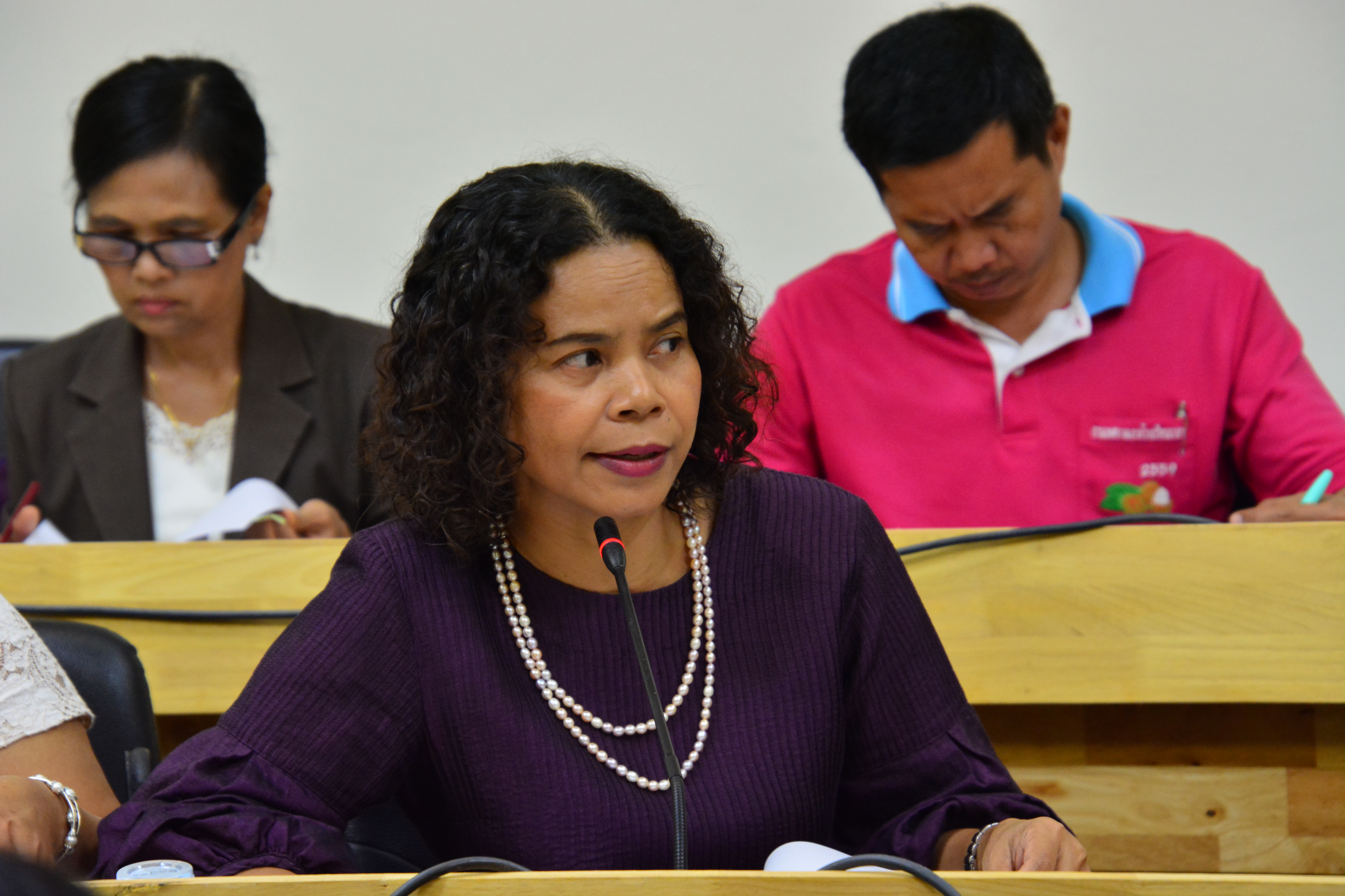 การประชุมคณะทำงานบริหารการจัดเก็บข้อมูล (จปฐ.) และข้อมูล กชช. 2ค จังหวัดสุราษฎร์ธานี