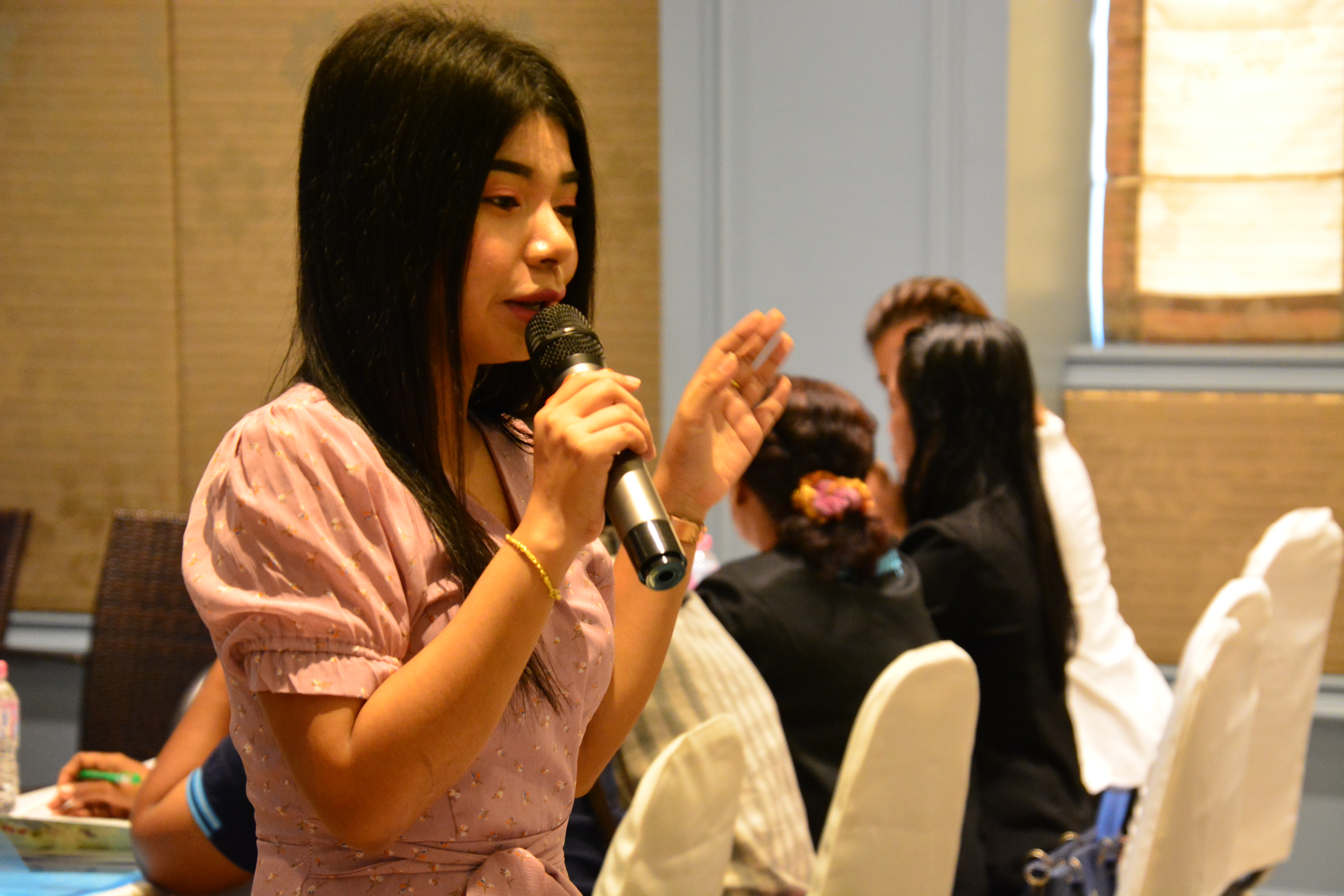 การประชุมเชิงปฏิบัติการพัฒนากลุ่มอาชีพสมาชิกกองทุนพัฒนาบทบาทสตรี