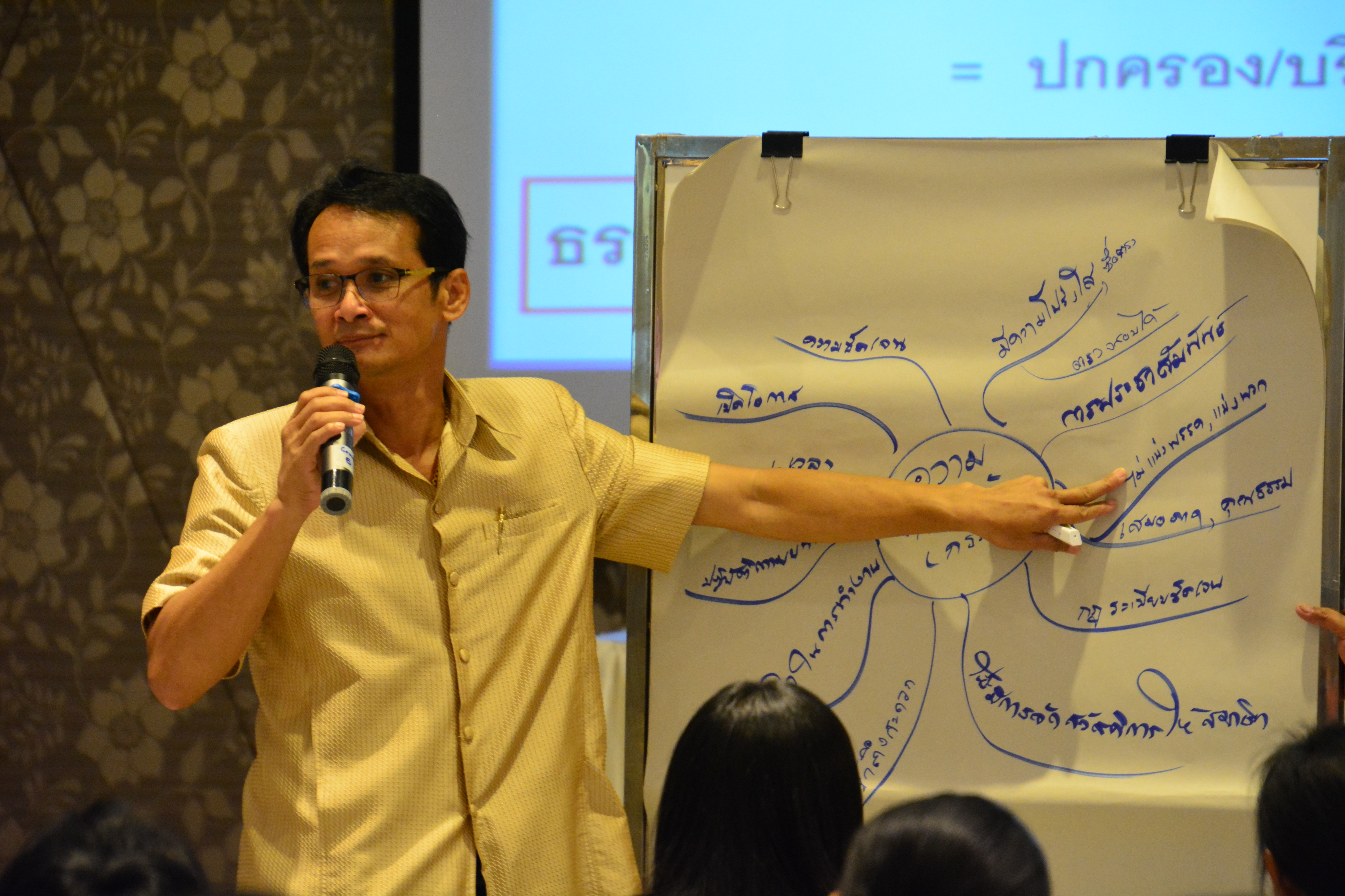 การประชุมเชิงปฏิบัติการพัฒนากลุ่มอาชีพสมาชิกกองทุนพัฒนาบทบาทสตรี