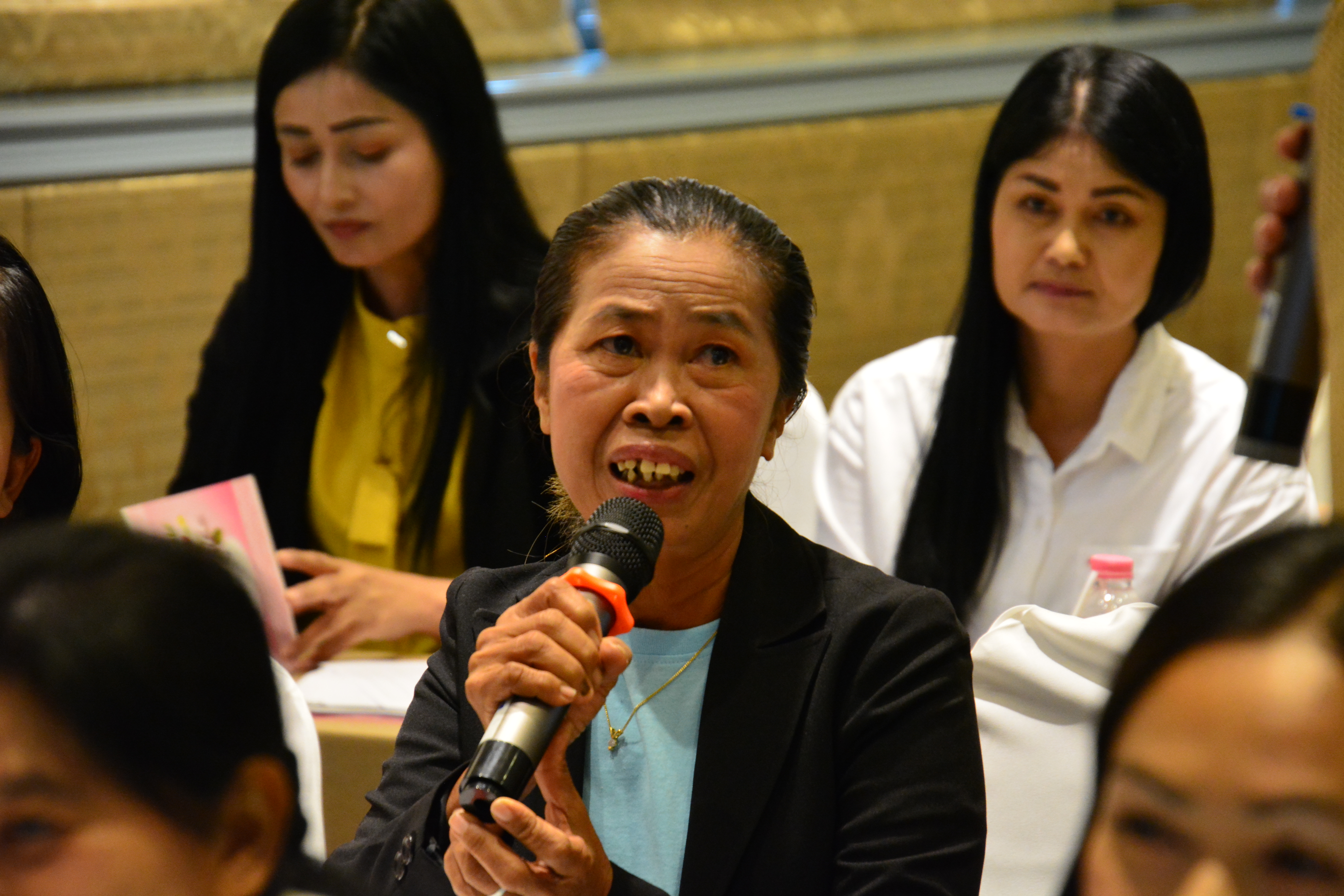 การประชุมเชิงปฏิบัติการพัฒนากลุ่มอาชีพสมาชิกกองทุนพัฒนาบทบาทสตรี