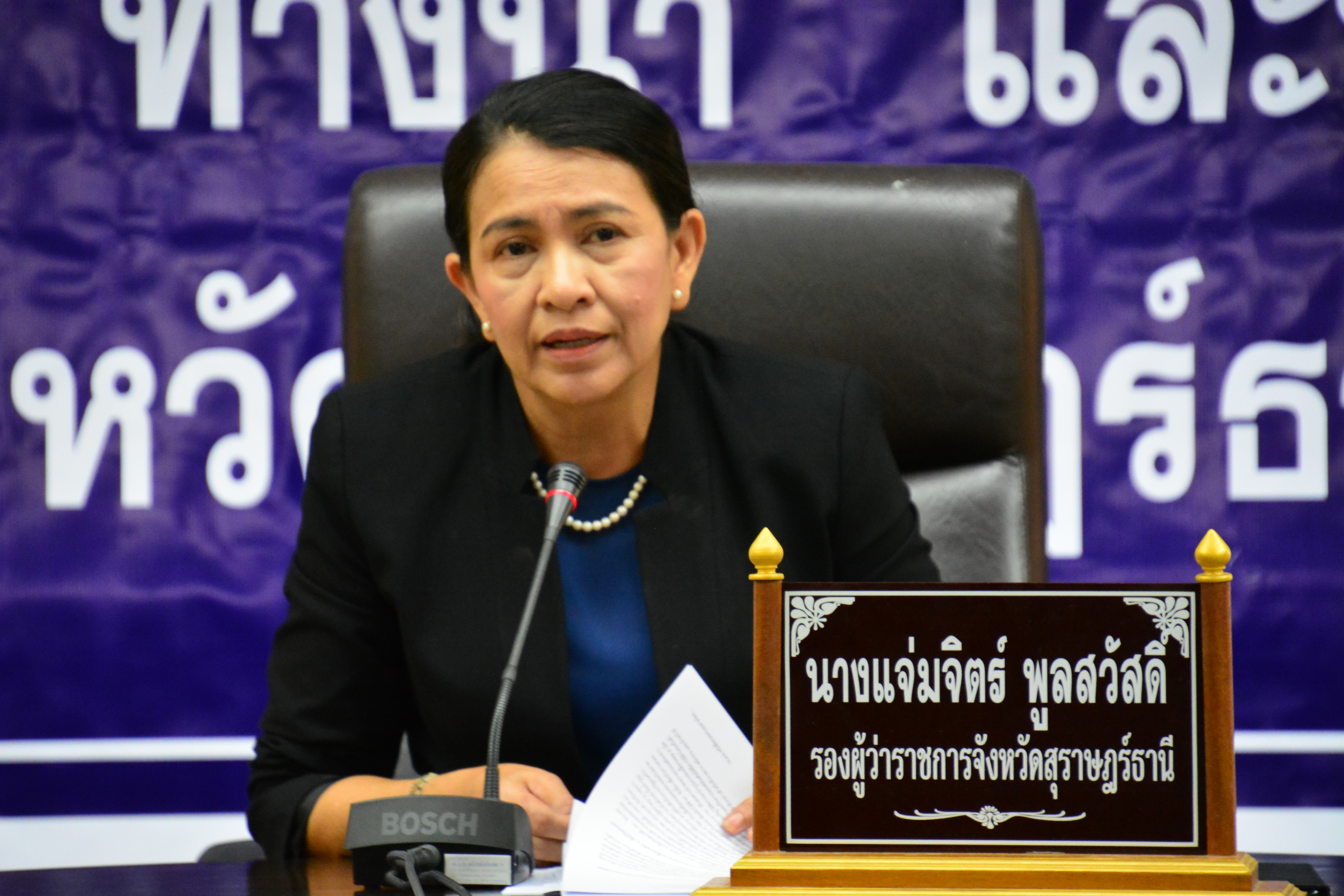 “สืบสาน อนุรักษ์ศิลป์ผ้าถิ่นไทย ดำรงไว้ในเเผ่นดิน”