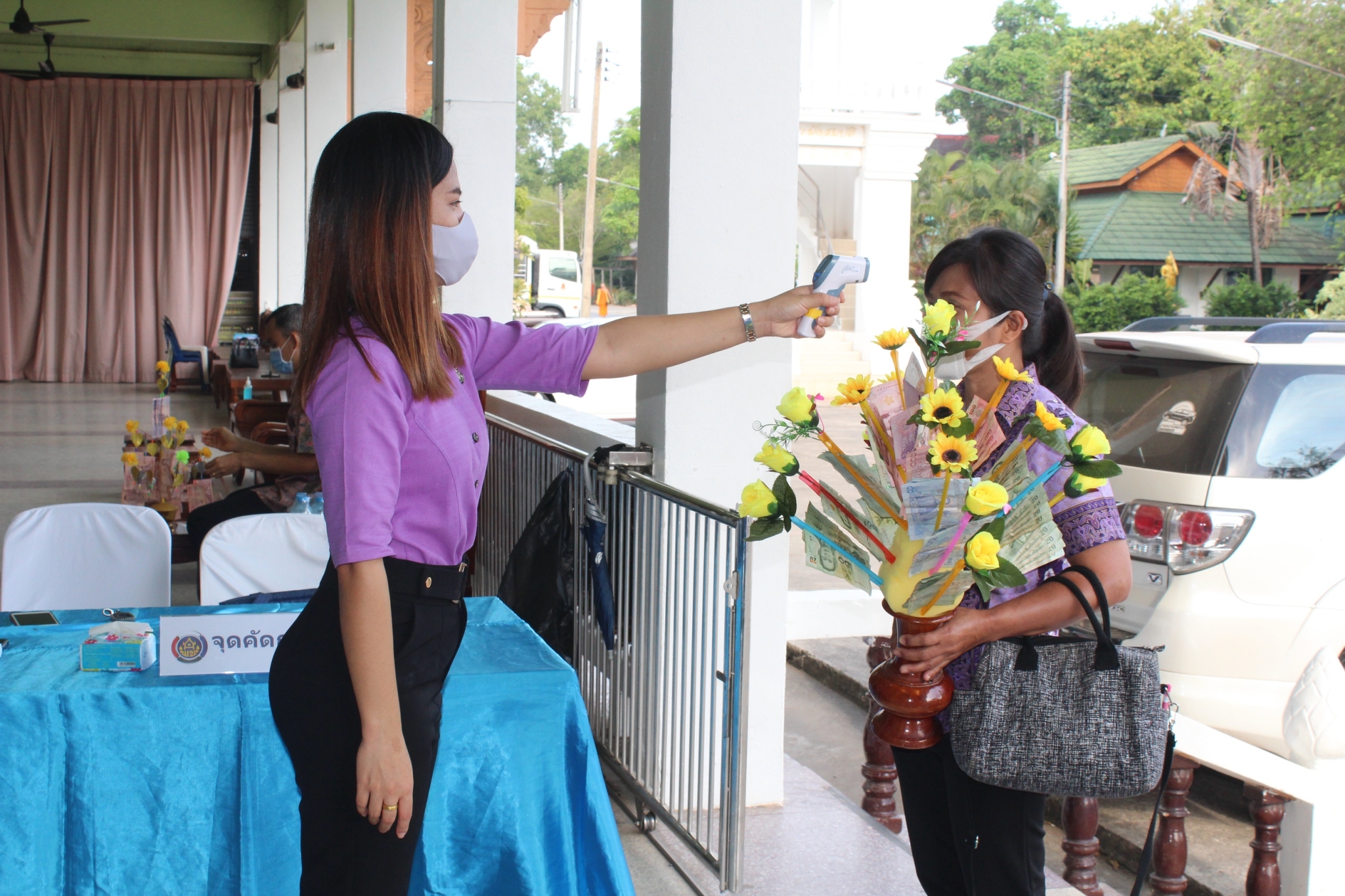 ทอดผ้าป่ากองทุนพัฒนาเด็กชนบทฯ ประจำปี 2563