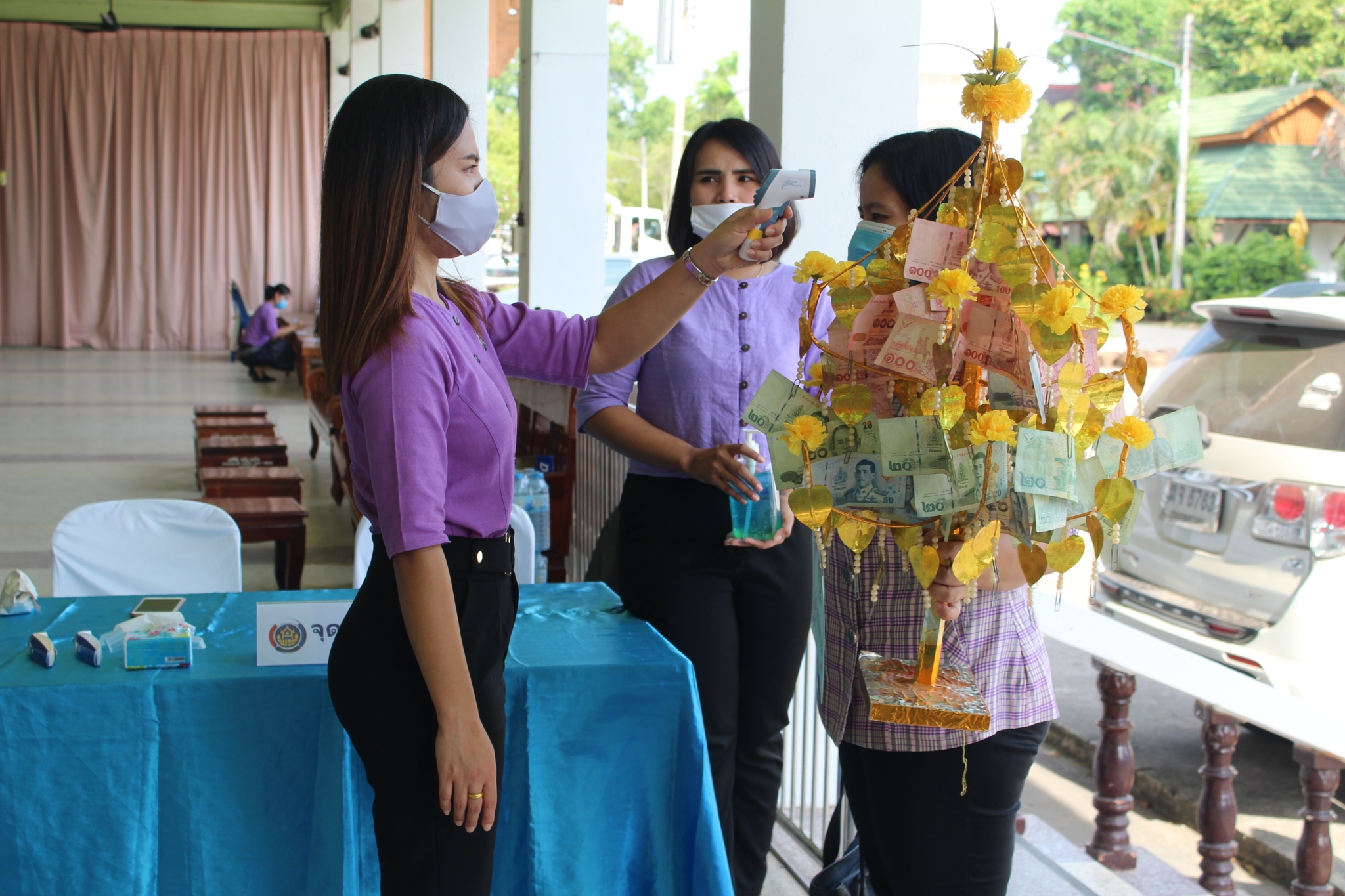 ทอดผ้าป่ากองทุนพัฒนาเด็กชนบทฯ ประจำปี 2563