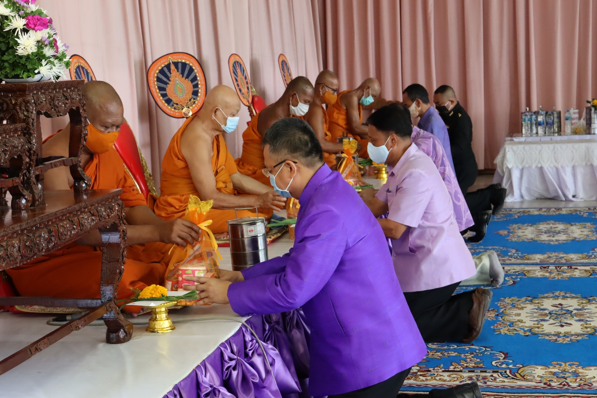 ทอดผ้าป่ากองทุนพัฒนาเด็กชนบทฯ ประจำปี 2563