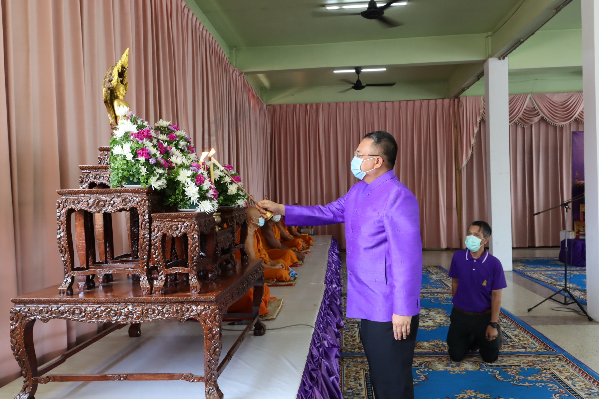 ทอดผ้าป่ากองทุนพัฒนาเด็กชนบทฯ ประจำปี 2563