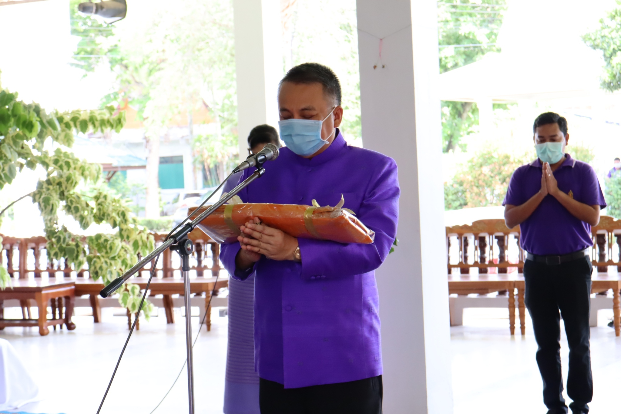 ทอดผ้าป่ากองทุนพัฒนาเด็กชนบทฯ ประจำปี 2563