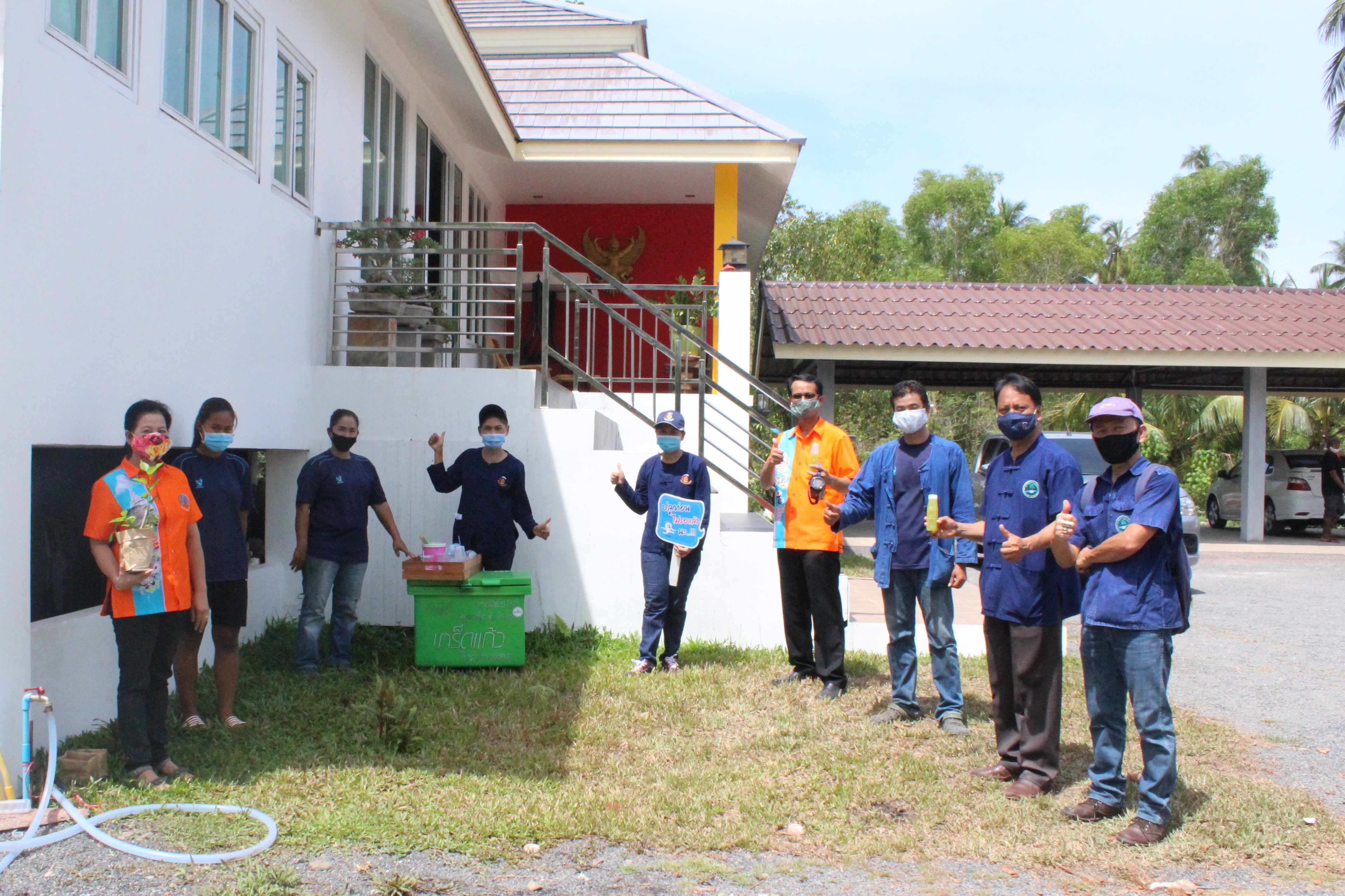 ร่วมปฏิบัติการ QUICK WIN บริเวณบ้านพักนายอำเภอเมืองสุราษฎร์ธานี