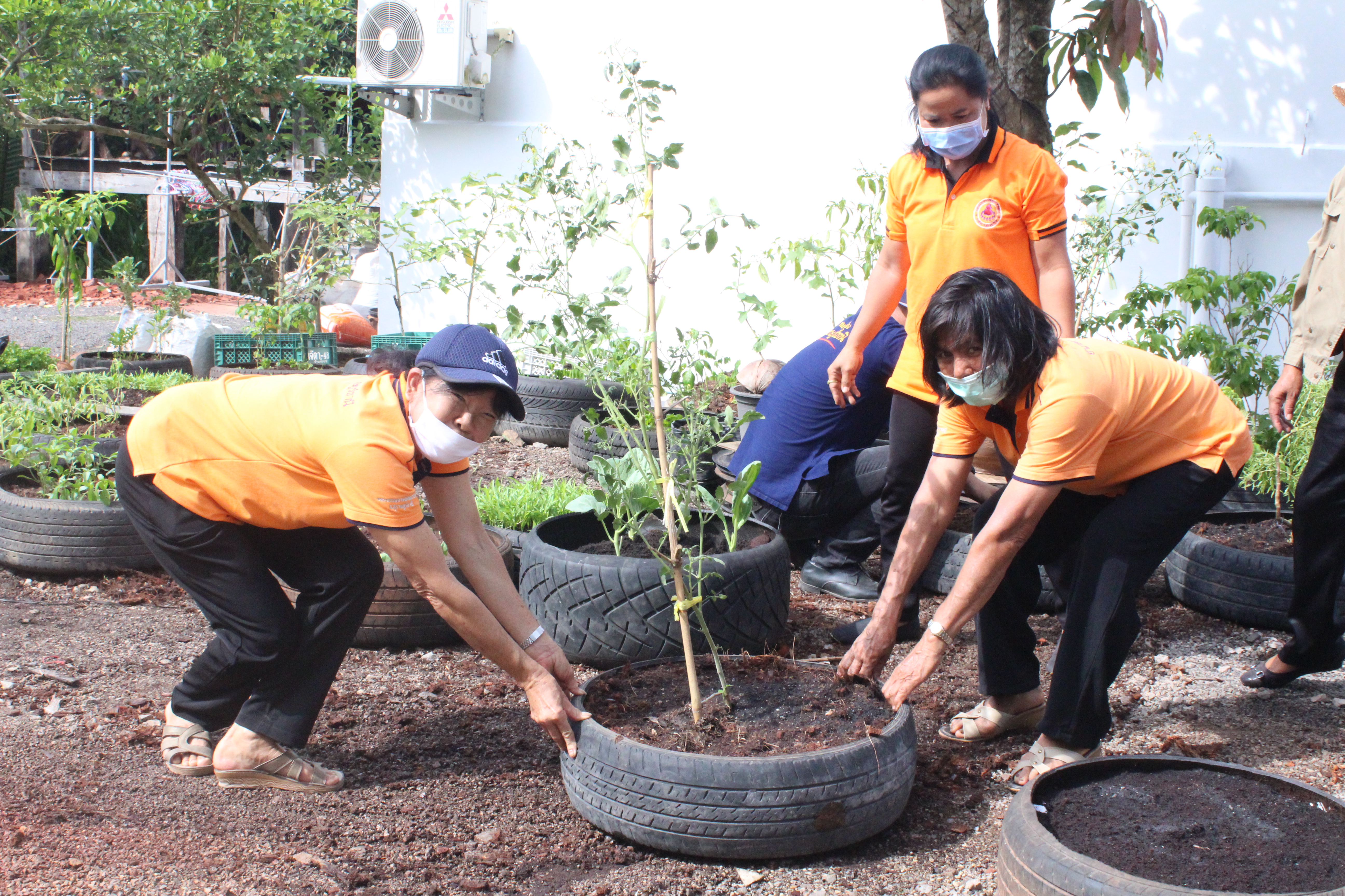ร่วมปฏิบัติการ QUICK WIN บริเวณบ้านพักนายอำเภอเมืองสุราษฎร์ธานี