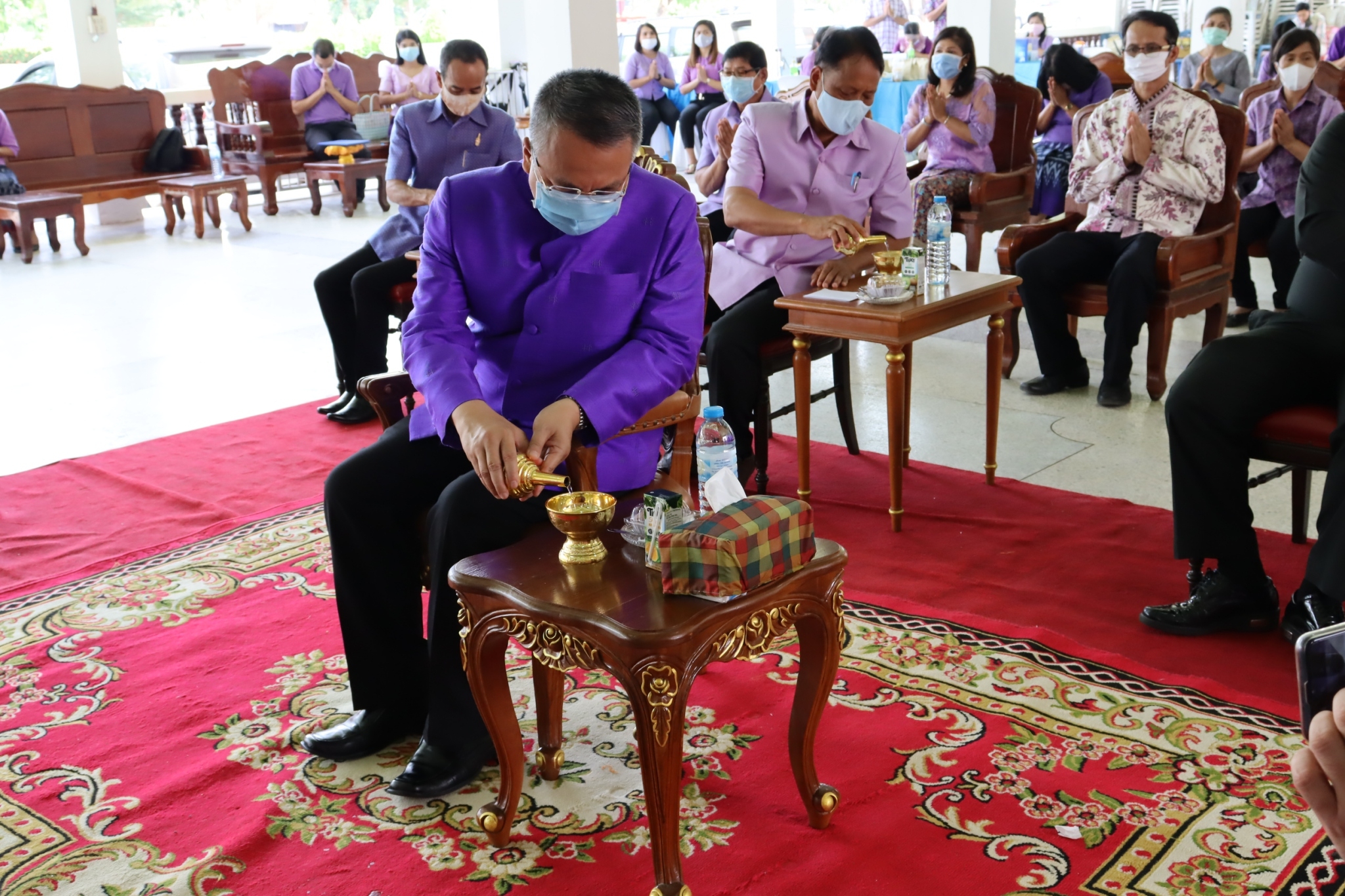 ทอดผ้าป่ากองทุนพัฒนาเด็กชนบทฯ ประจำปี 2563