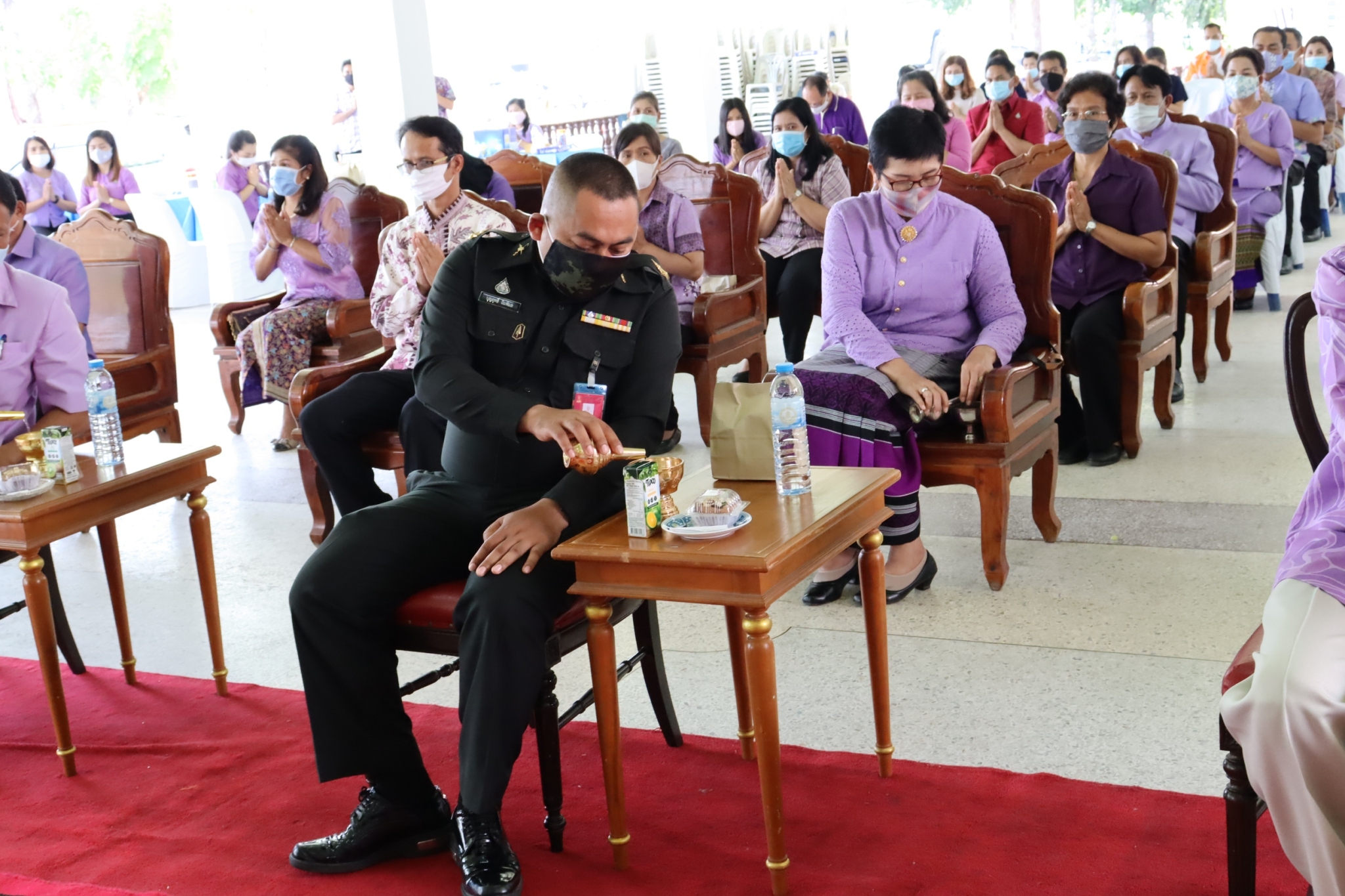 ทอดผ้าป่ากองทุนพัฒนาเด็กชนบทฯ ประจำปี 2563