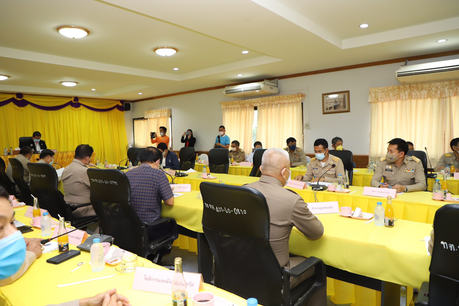 ชาวจังหวัดสุราษฎร์ธานี ยินดีต้อนรับ นายนิพนธ์ บุญญามณี รัฐมนตรีช่วยว่าการกระทรวงมหาดไทย