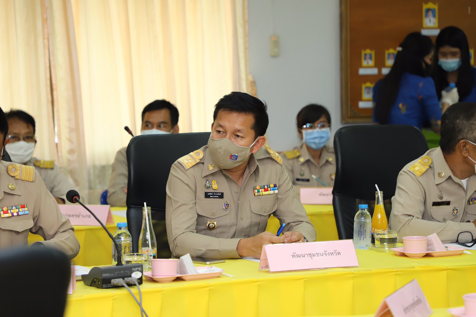 ชาวจังหวัดสุราษฎร์ธานี ยินดีต้อนรับ นายนิพนธ์ บุญญามณี รัฐมนตรีช่วยว่าการกระทรวงมหาดไทย