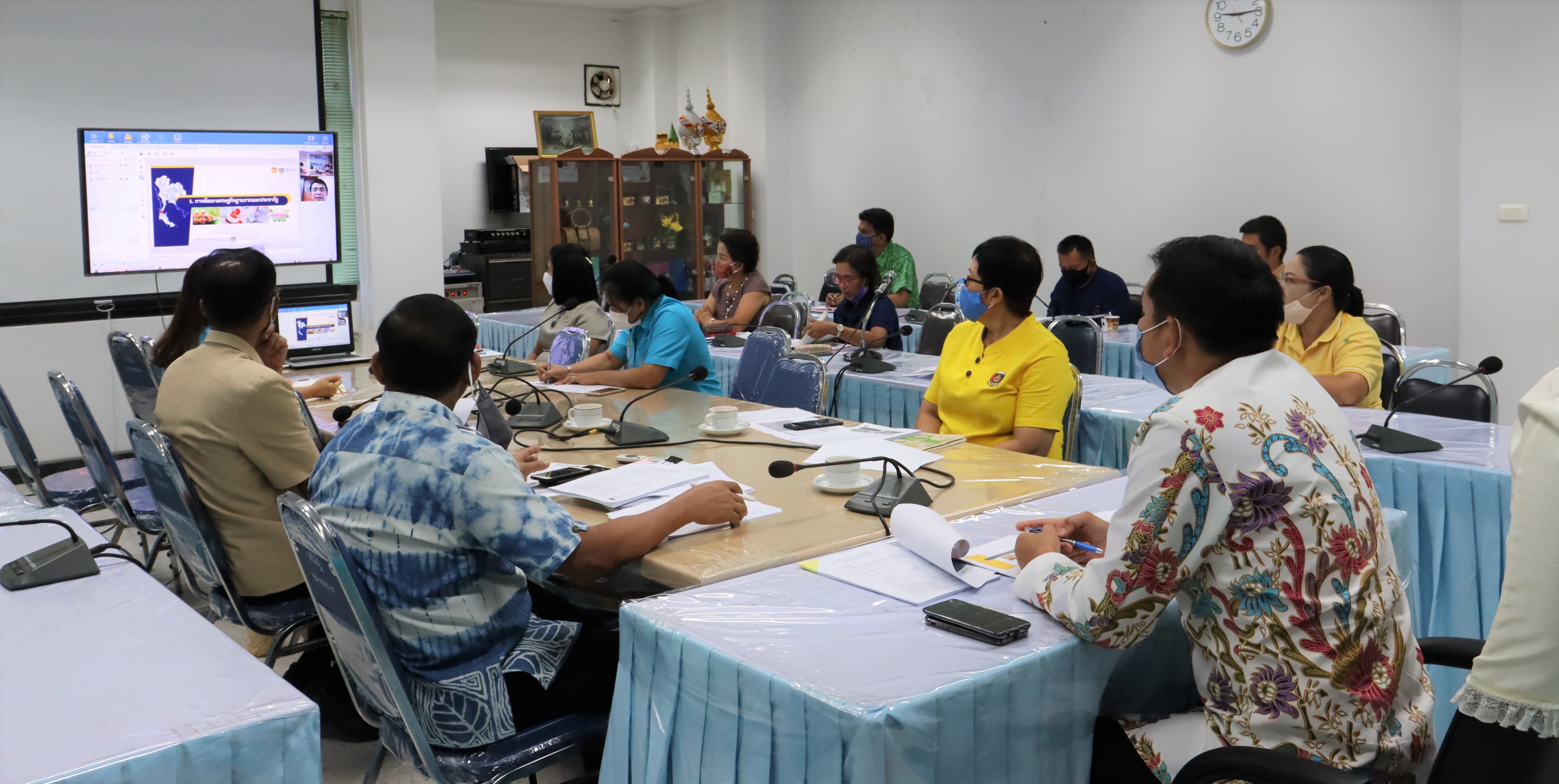 พจ.สุราษฎร์ธานี รายงานผลการดำเนินงาน ผ่านระบบ Sessioncall