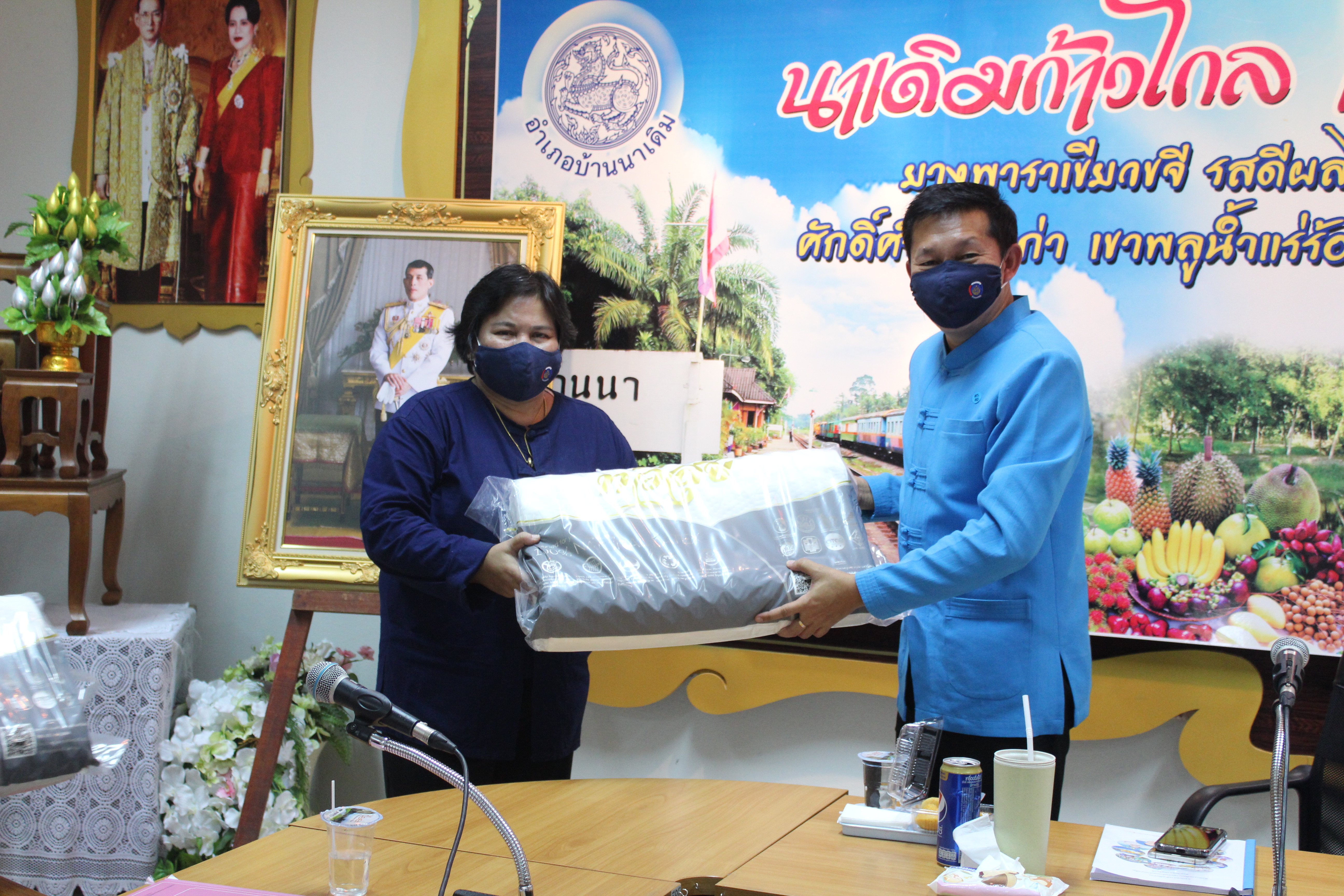 ลงพื้นที่อำเภอบ้านนาเดิมและบ้านนาสาร