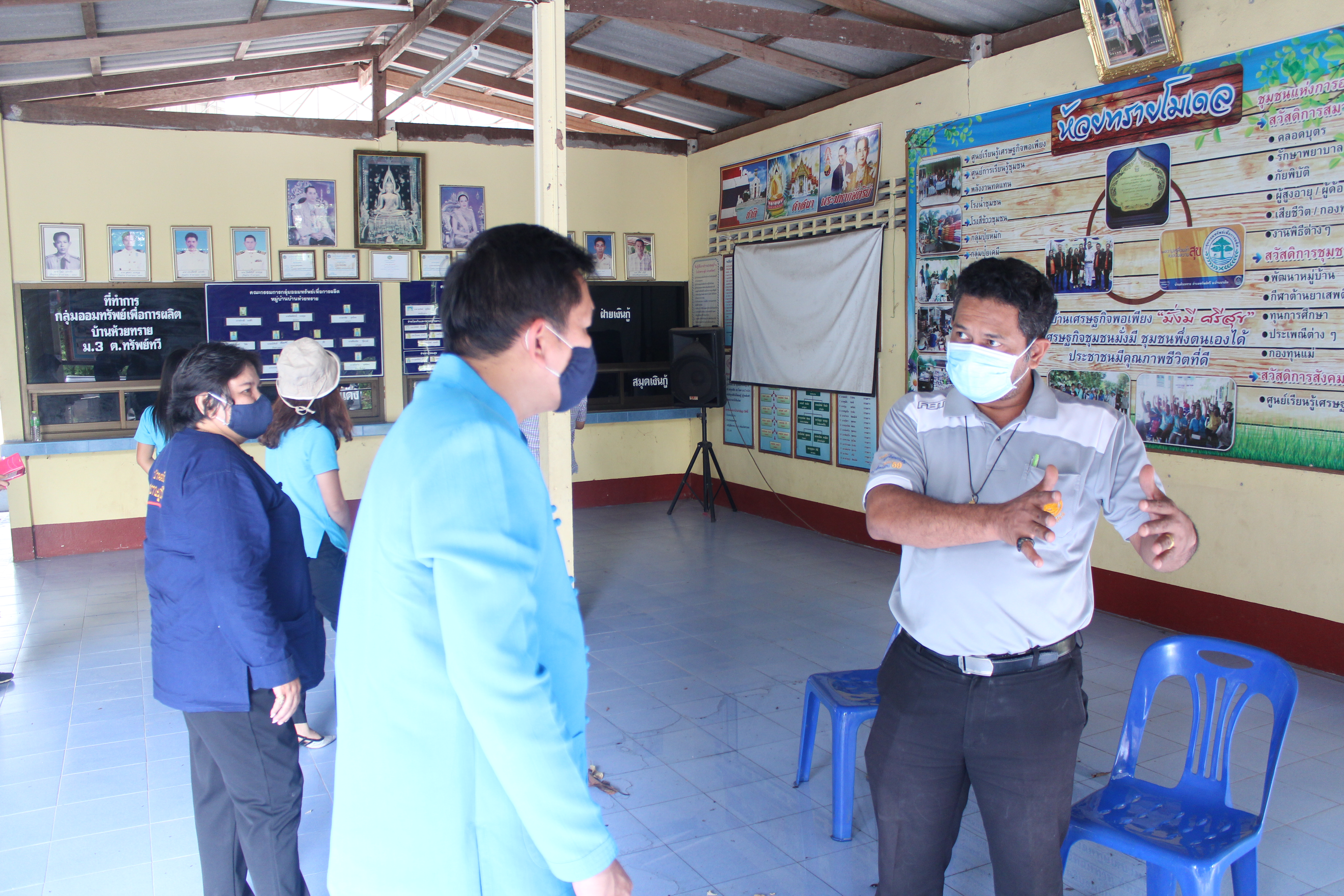 ลงพื้นที่อำเภอบ้านนาเดิมและบ้านนาสาร