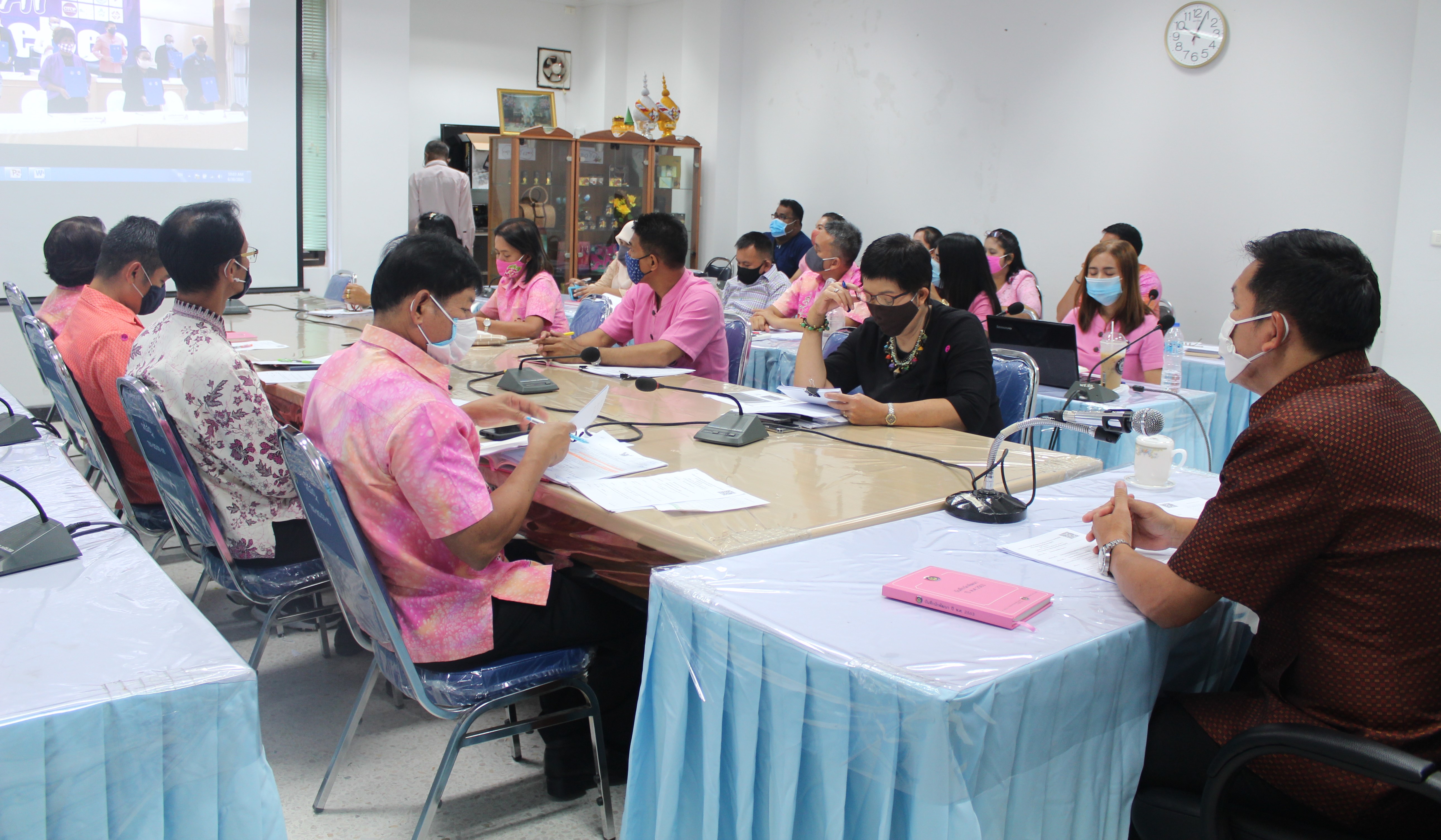 พัฒนาชุมชนจังหวัดสุราษฎร์ธานี  ติวเข้มงาน พร้อม Monitor พื้นที่