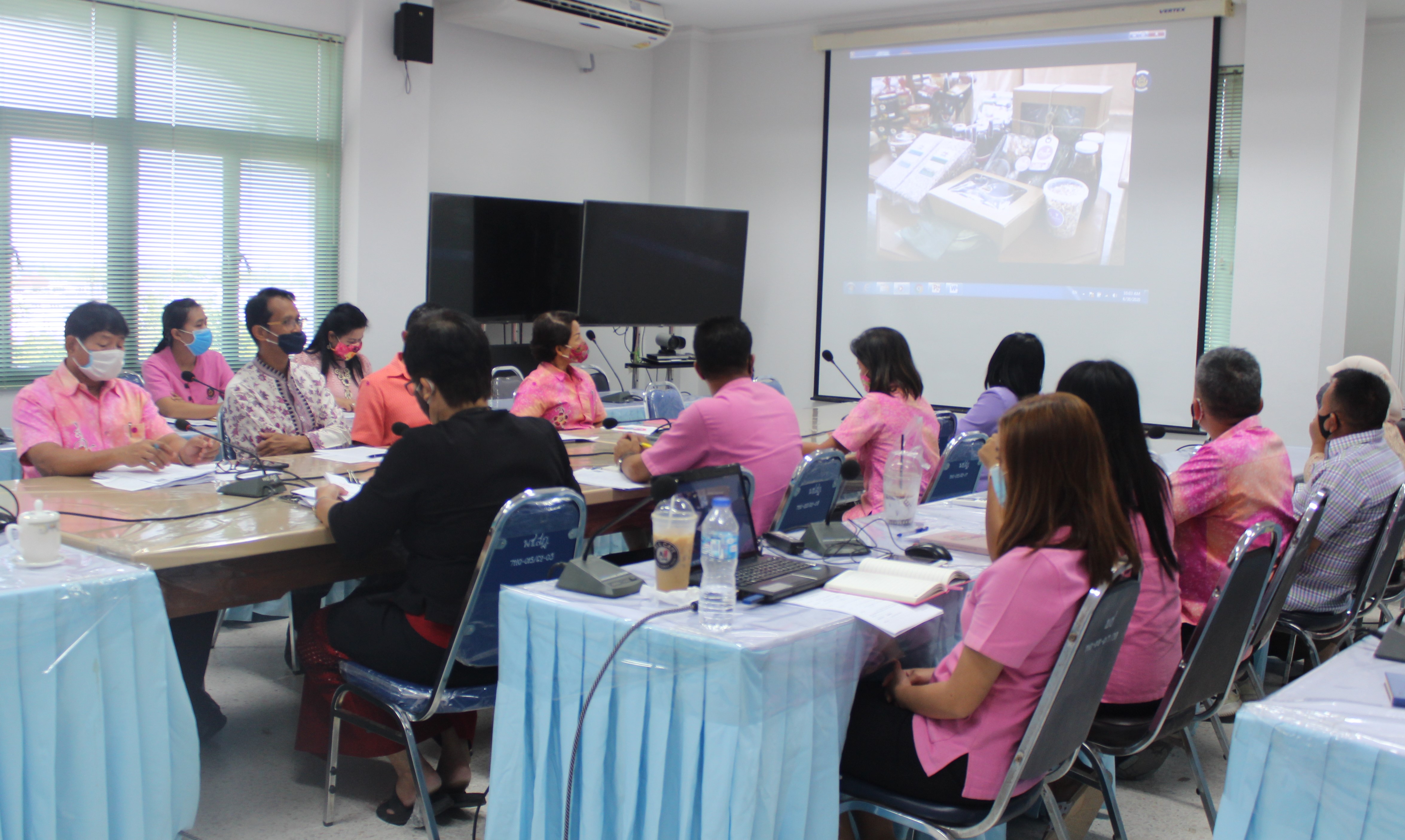 พัฒนาชุมชนจังหวัดสุราษฎร์ธานี  ติวเข้มงาน พร้อม Monitor พื้นที่