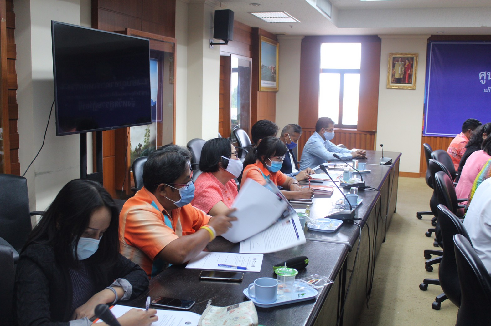 สำนักงานพัฒนาชุมชนจังหวัดสุราษฎร์ธานี เดินหน้าขับเคลื่อนนโยบายสานพลังประชารัฐจังหวัดสุราษฎร์ธานี