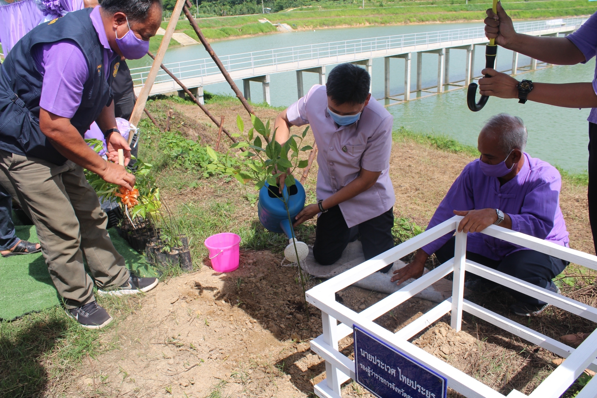 จัดกิจกรรมรวมพลังสตรีอาสาพัฒนา ปลูกป่าเฉลิมพระเกียรติ
