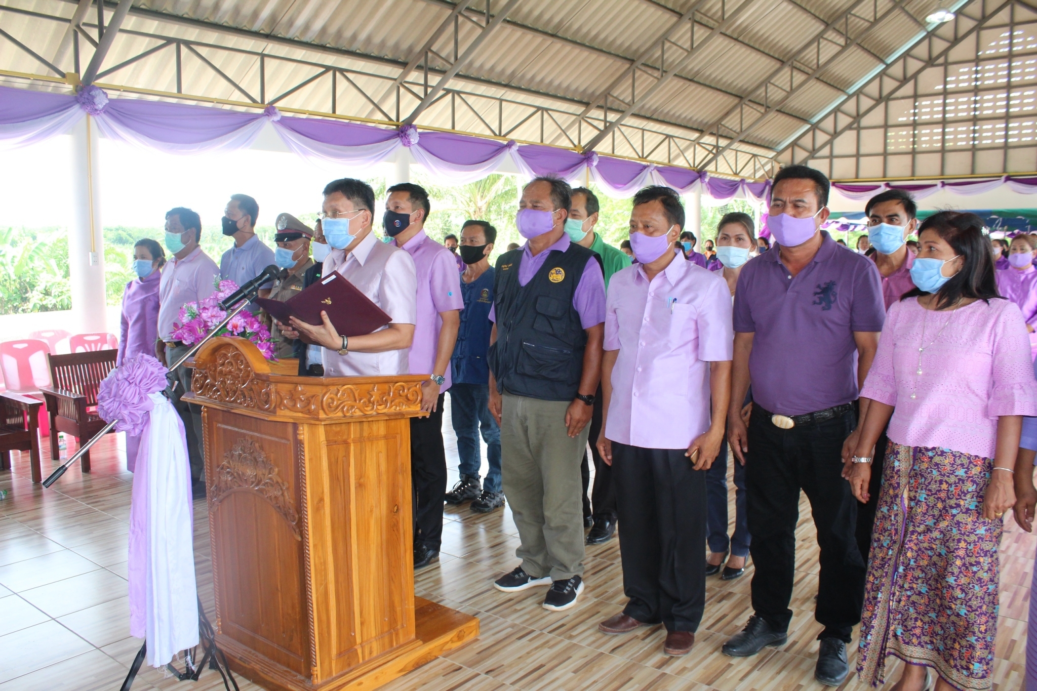 จัดกิจกรรมรวมพลังสตรีอาสาพัฒนา ปลูกป่าเฉลิมพระเกียรติ