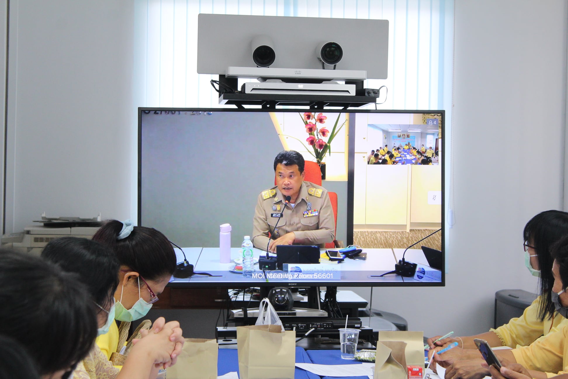 สุราษฎร์ธานี ร่วมประชุมกรมการพัฒนาชุมชนครั้งที่ 7/2563 ผ่านระบบ Video Conference กระทรวงมหาดไทย