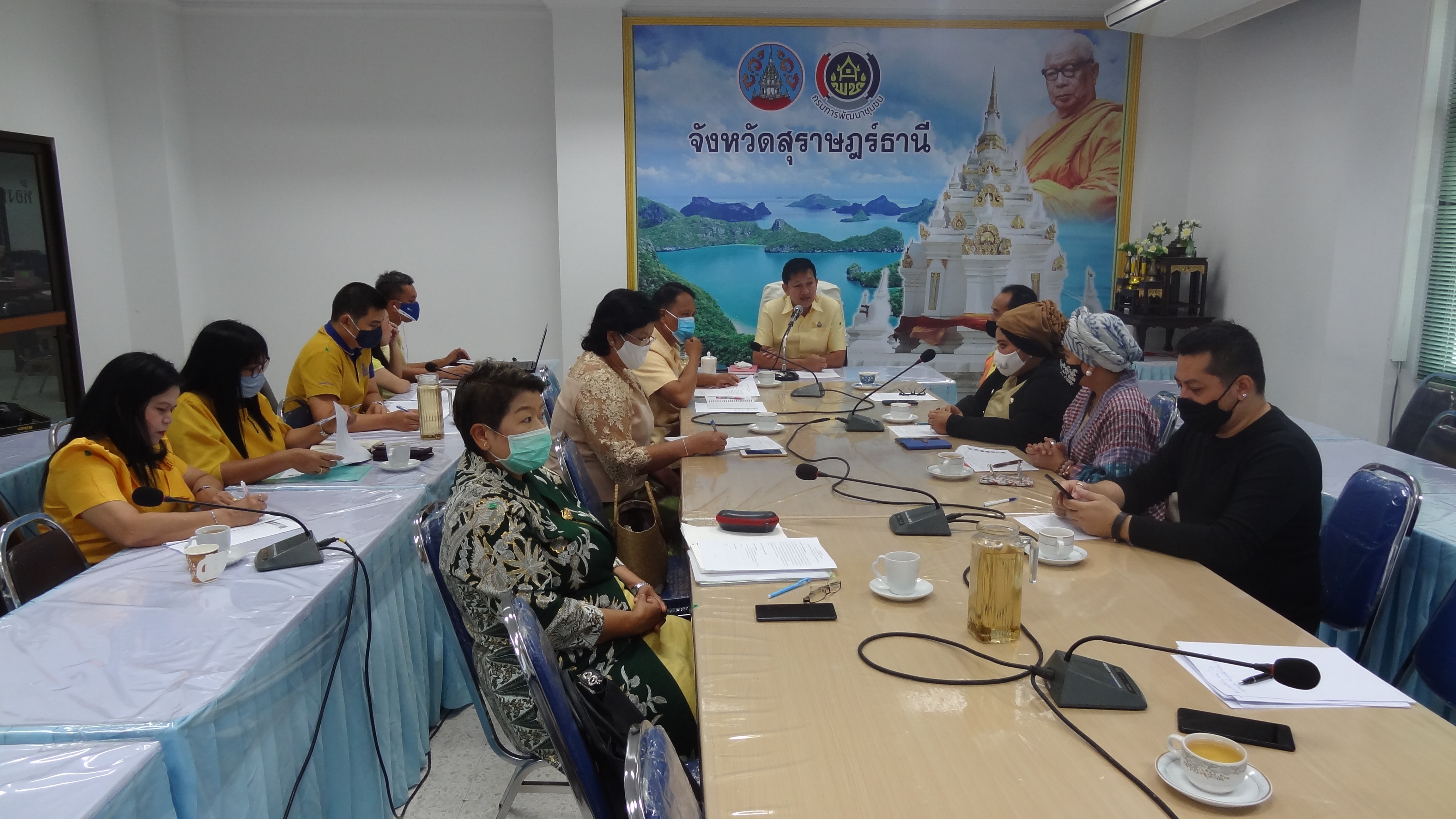 พช.สุราษฎร์ธานี  เตรียมพร้อม  “สืบสาน อนุรักษ์ศิลป์ผ้าถิ่นไทย ดำรงไว้ในแผ่นดิน”