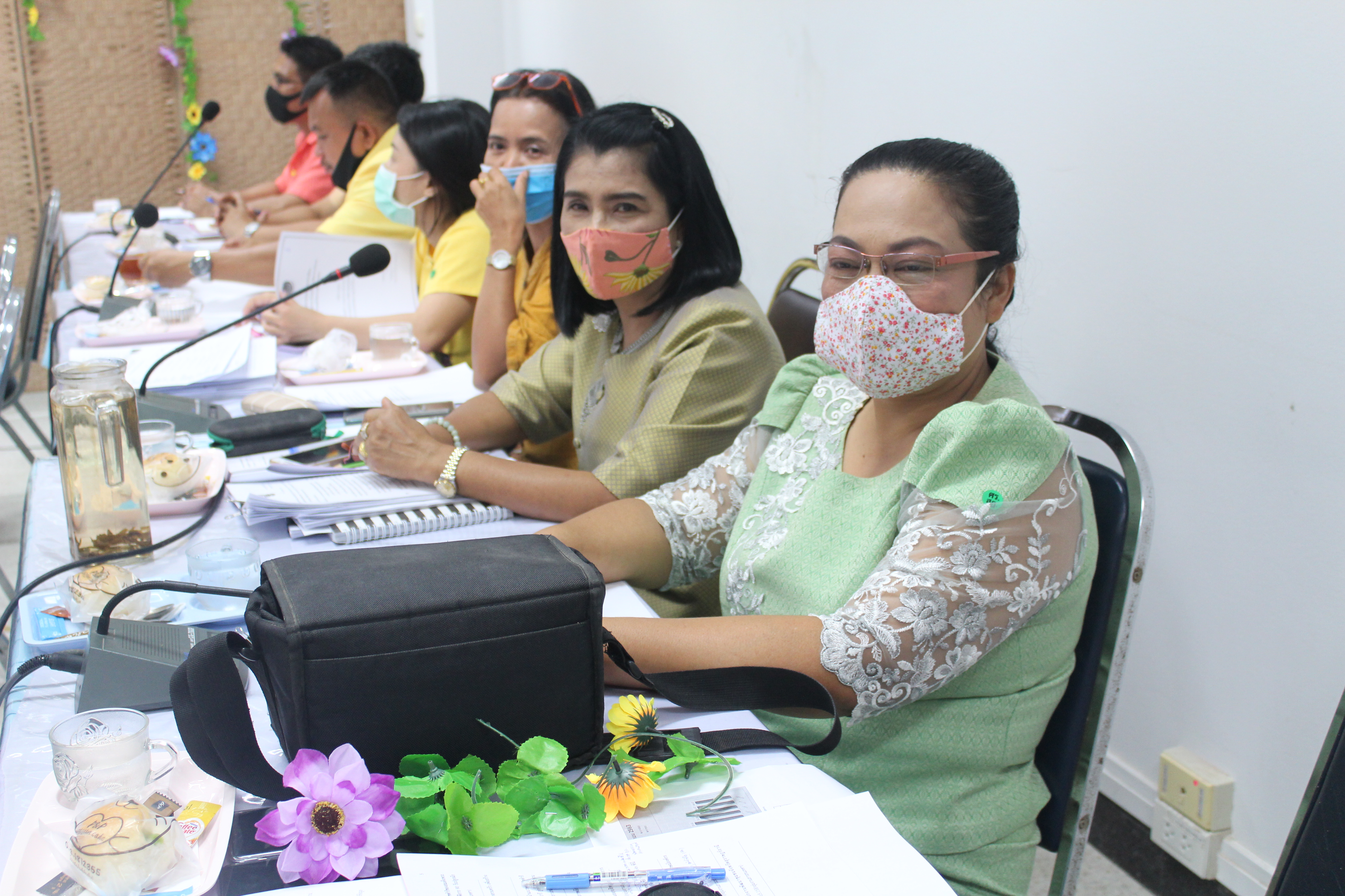 พัฒนาชุมชนจังหวัดสุราษฎร์ธานี  ประชุมประจำเดือนหัวหน้ากลุ่มงาน หัวหน้าฝ่าย พัฒนาการอำเภอ และนักวิชาการพัฒนาชุมชน  ครั้งที่ 7/2563