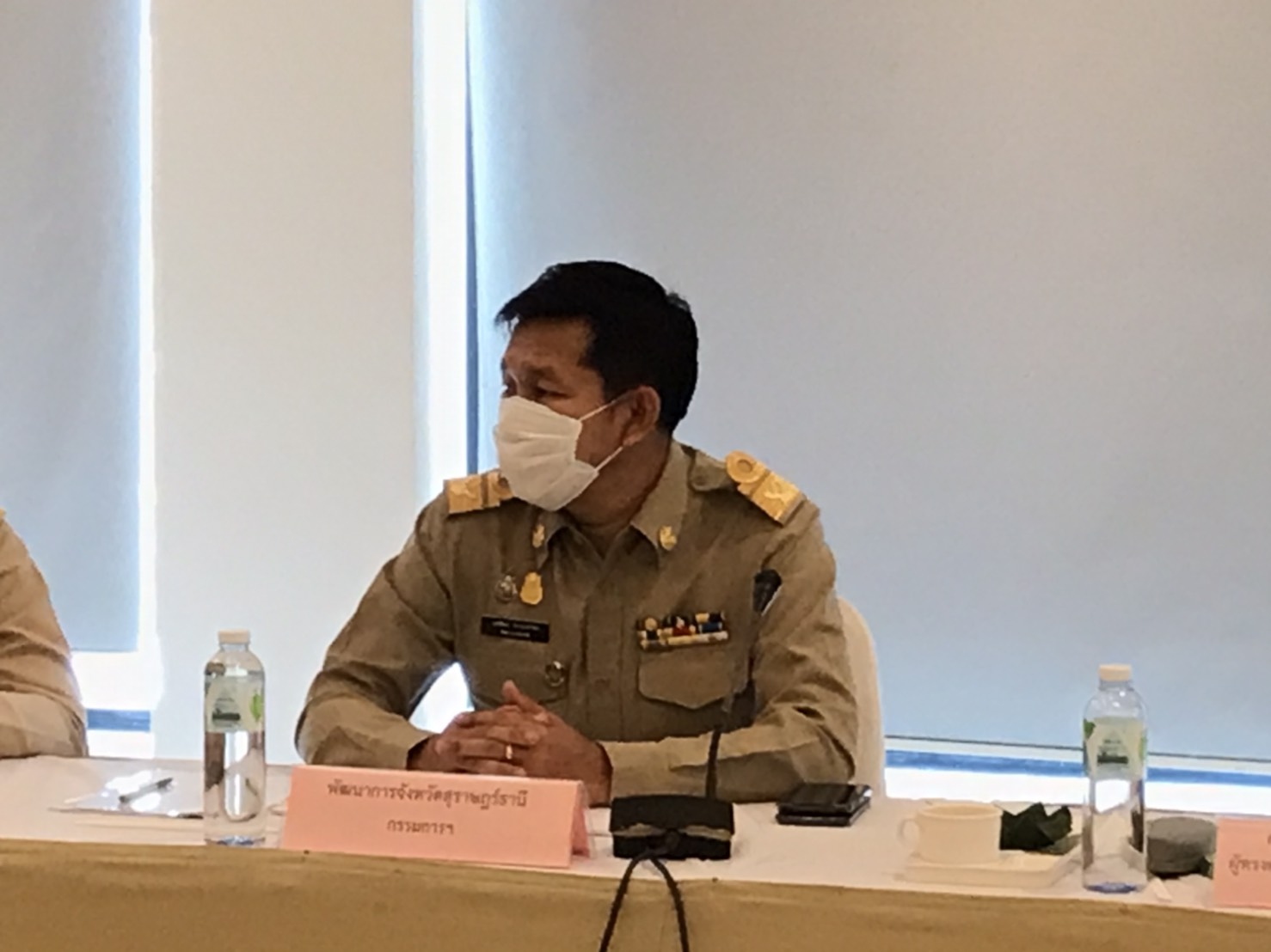 พัฒนาการจังหวัดเข้าร่วมประชุมคณะกรรมการส่งเสริมวิสาหกิจชุมชนจังหวัด