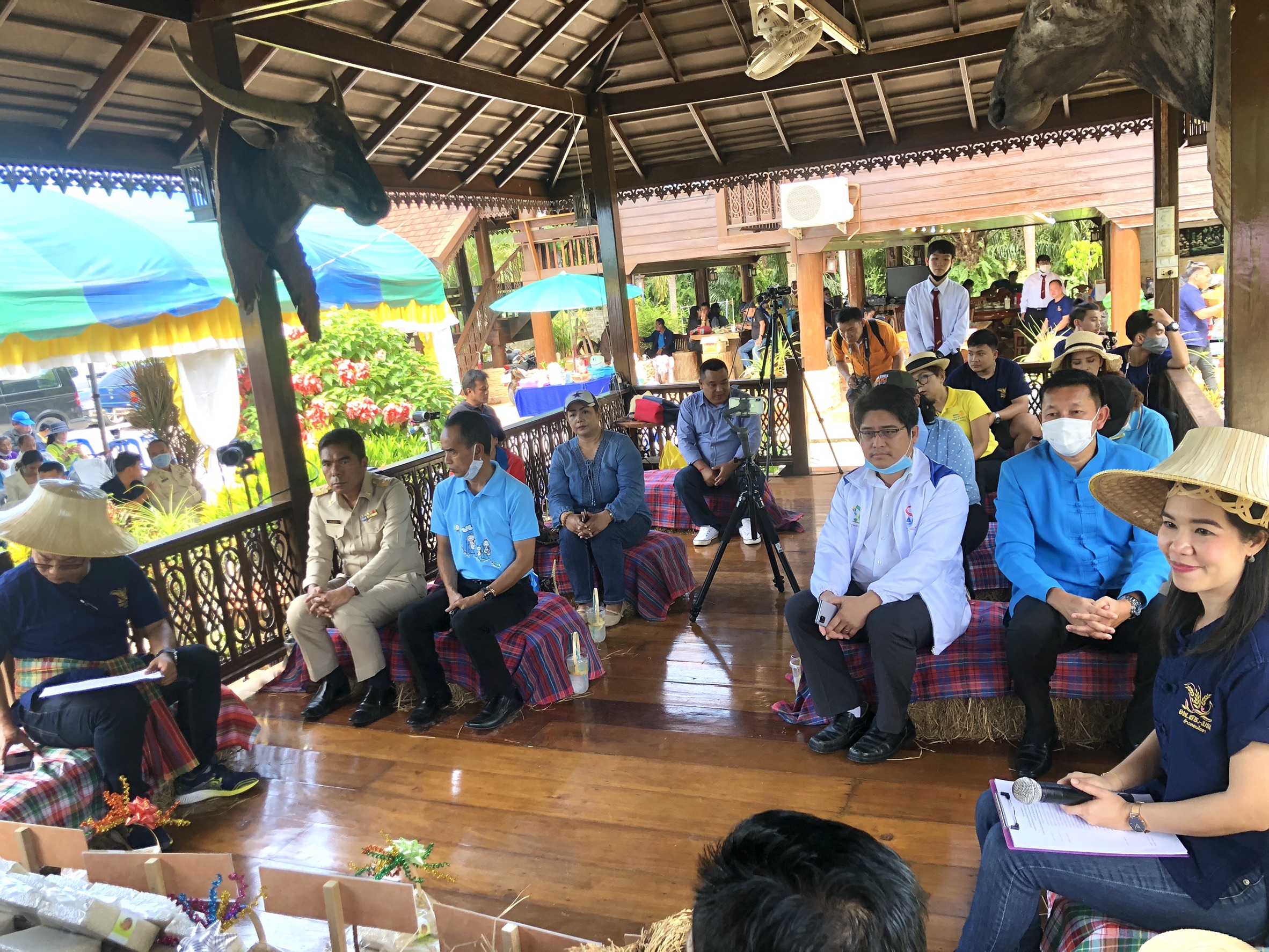 พัฒนาการจังหวัดสุราษฎร์ธานี ร่วมเป็นเกียรติงานแถลงข่าว