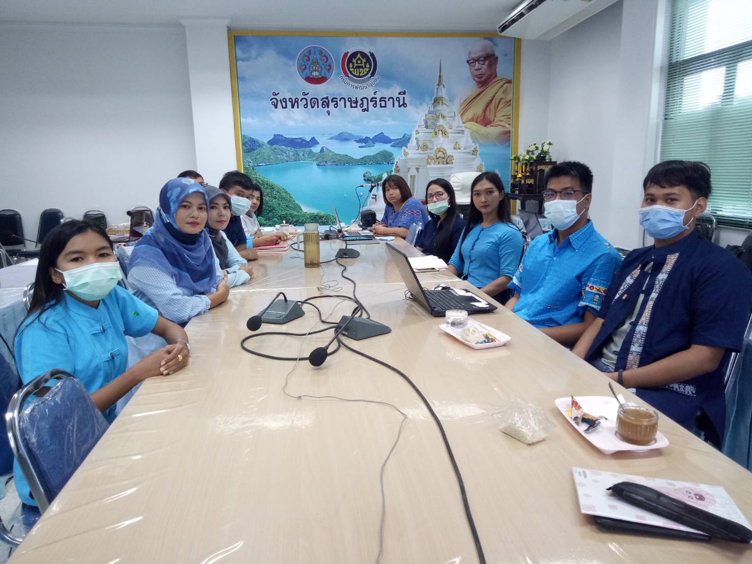 พช.สุราษฎร์ธานี  พร้อมเพิ่มเติมทักษะความรู้การใช้ระบบวิเคราะห์ข้อมูล