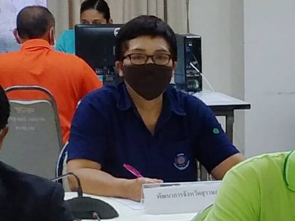 พช.สุราษฎร์ธานี ร่วมฝึกการป้องกันและบรรเทาสาธารณภัยแห่งชาติ (ส่วนหน้า) ประจำปี 2563