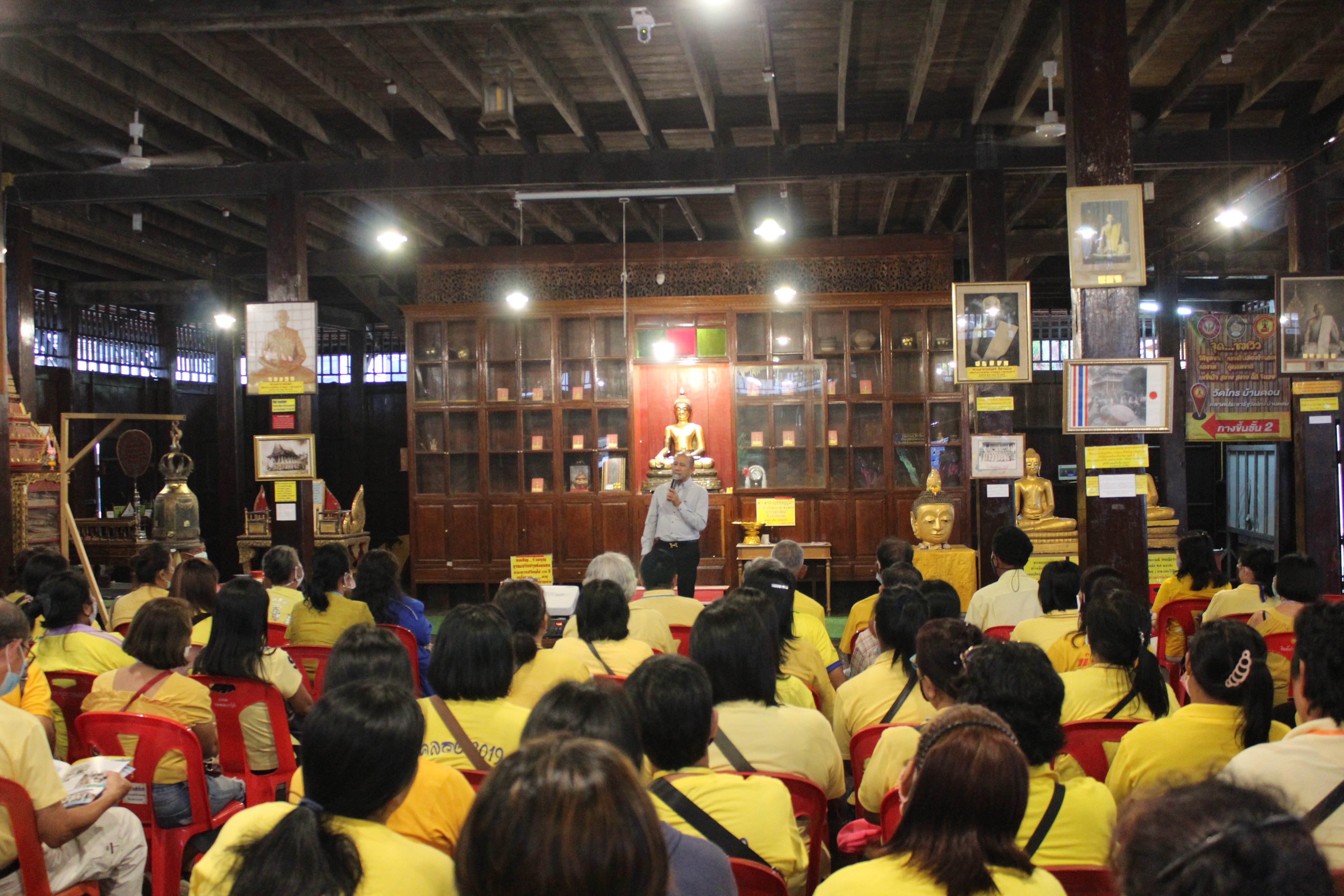 พช.สุราษฎร์ธานี ร่วมต้อนรับคณะผู้นำชุมชนเทศบาลตำบลจอมบึง จังหวัดราชบุรี