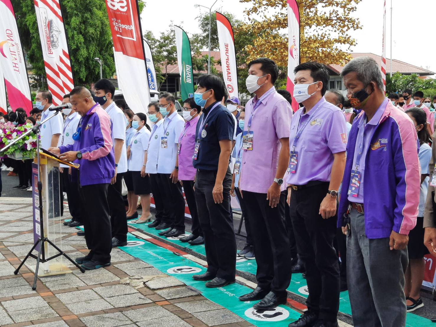 รมช.สาธารณสุข เปิดการแข่งขันจักรยานทางไกลนานาชาติเฉลิมพระเกียรติ สเตจที่ 3