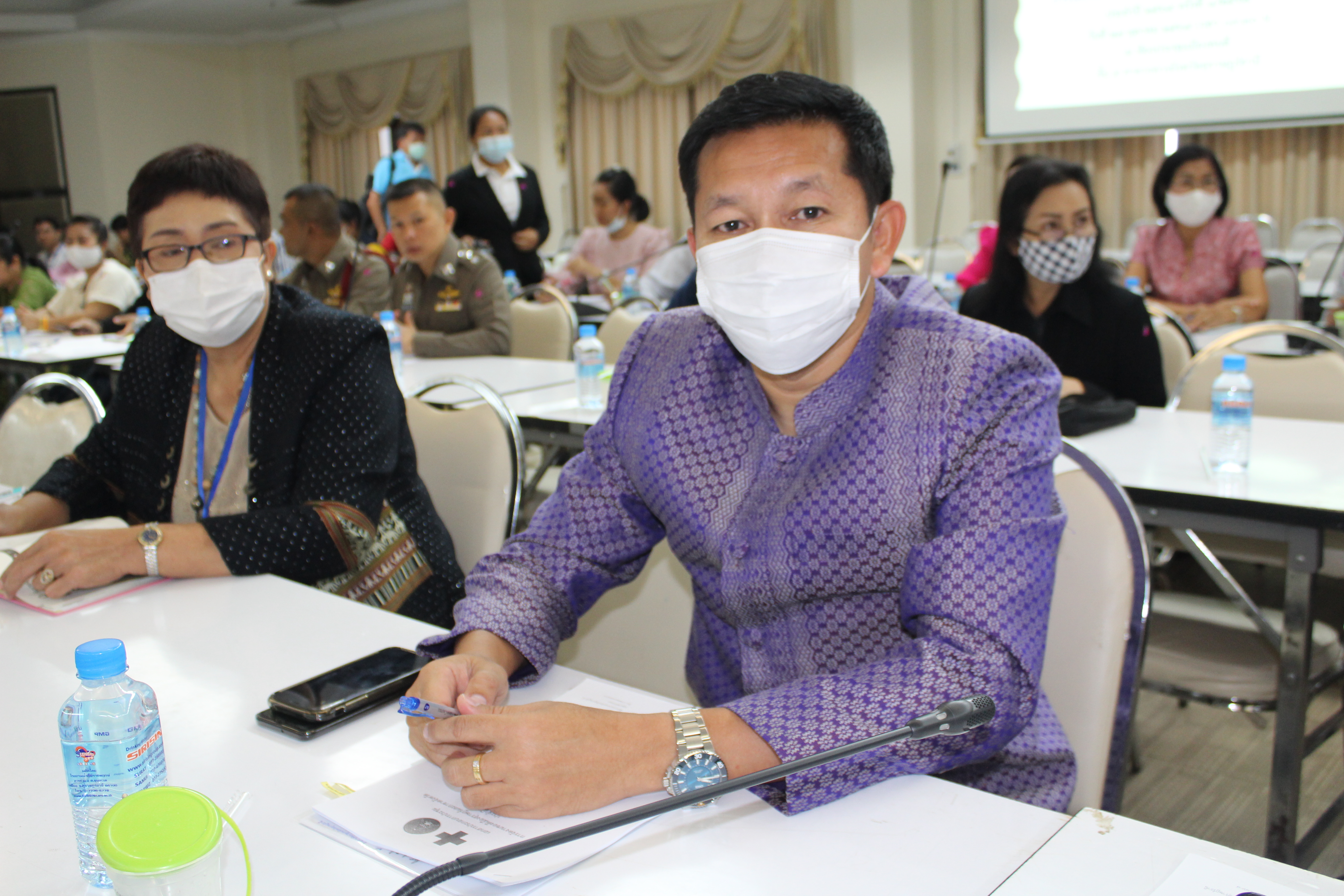 พจ.ประชุมคณะกรรมการจัดงานของดีเมืองสุราษฎร์และกาชาดจังหวัด ประจำปี 2564