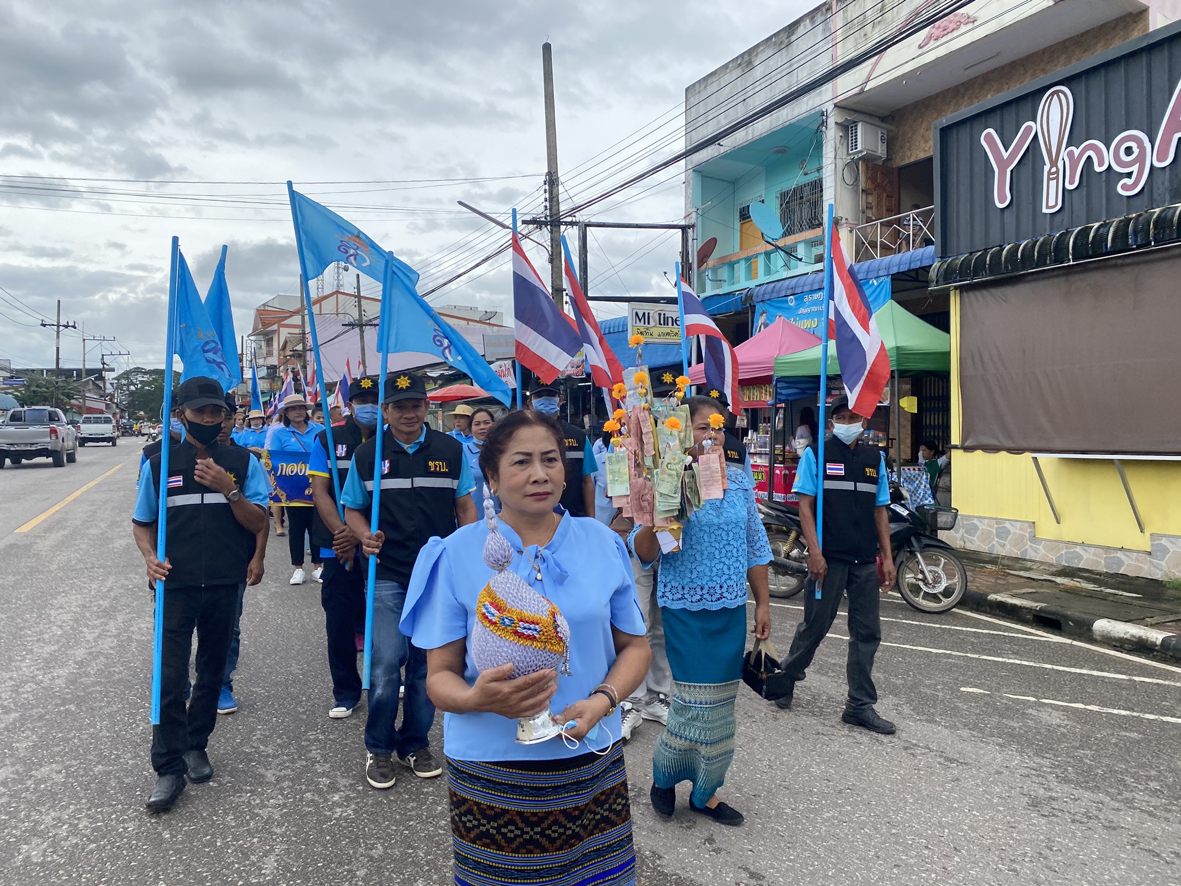 พัฒนาชุมชนจังหวัดสุราษฎร์ธานี ร่วมสืบสาน รักษา ต่อยอด กิจกรรมกองทุนแม่ของแผ่นดิน กองทุนแห่งศรัทธาและกองทุนแห่งปัญญา