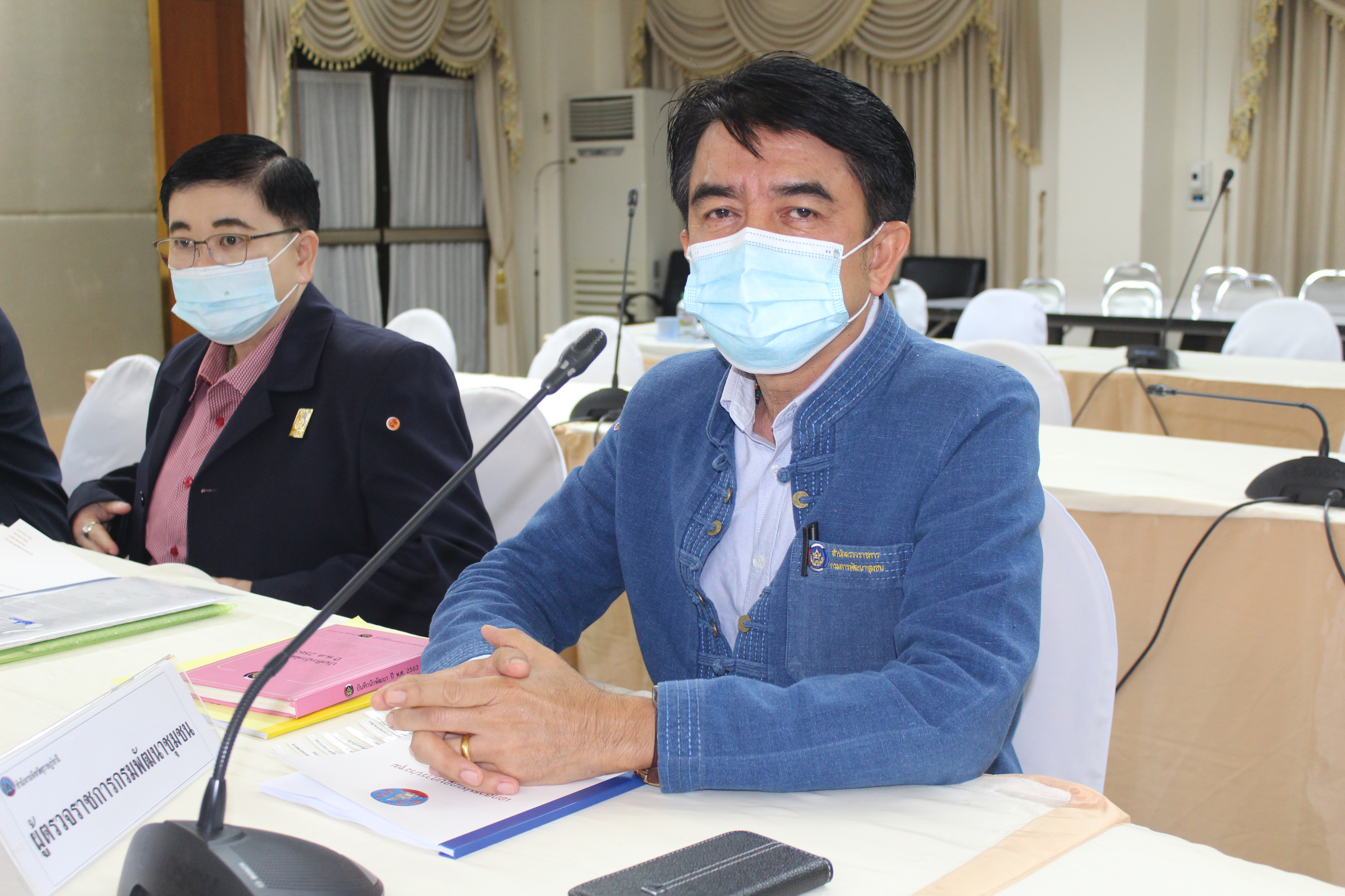 พัฒนาชุมชนเมืองคนดี ยินดีต้อนรับ นายเฉลิมพล มั่งคั่ง ผู้ตรวจราชการกระทรวงมหาดไทย