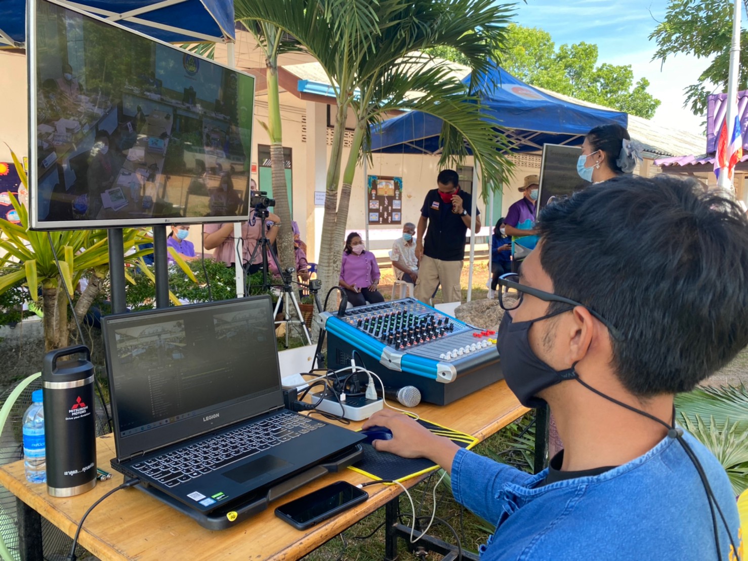 พช. สุราษฎร์ธานี ร่วมให้กำลังใจ ผู้นำการเปลี่ยนแปลงตำบลบางสวรรค์ อำเภอพระแสง สู่การแชมป์ Best of the Best ตามโครงการเสริมสร้างและพัฒนาผู้นำการเปลี่ยนแปลง