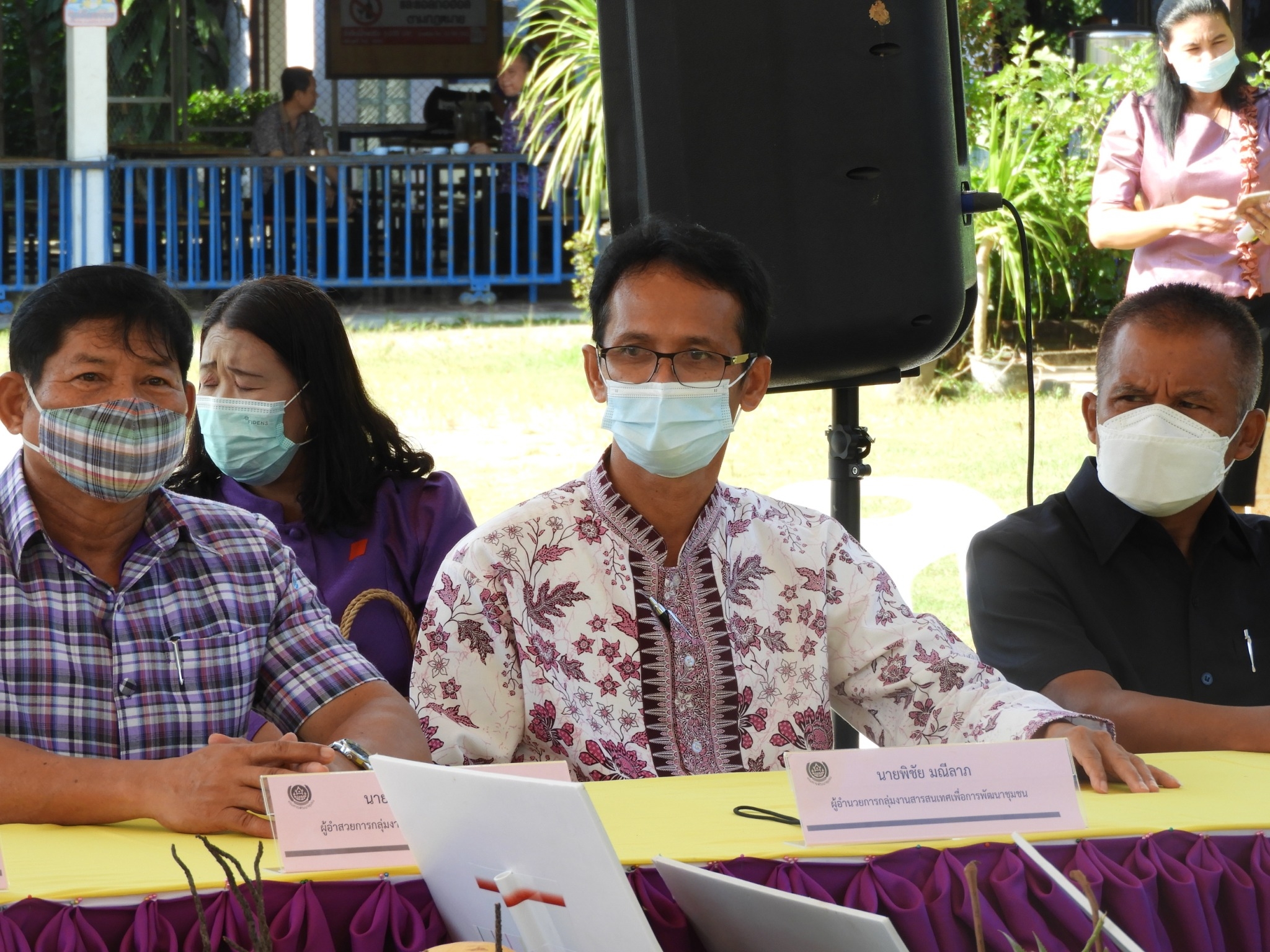 พช. สุราษฎร์ธานี ร่วมให้กำลังใจ ผู้นำการเปลี่ยนแปลงตำบลบางสวรรค์ อำเภอพระแสง สู่การแชมป์ Best of the Best ตามโครงการเสริมสร้างและพัฒนาผู้นำการเปลี่ยนแปลง
