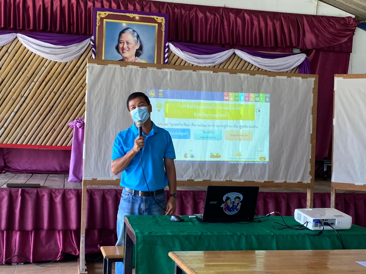 พช.สุราษฎร์ธานี  จัด “โครงการ  จัดตั้งศูนย์แบ่งปัน  76 ตำบล  ต้นแบบ”